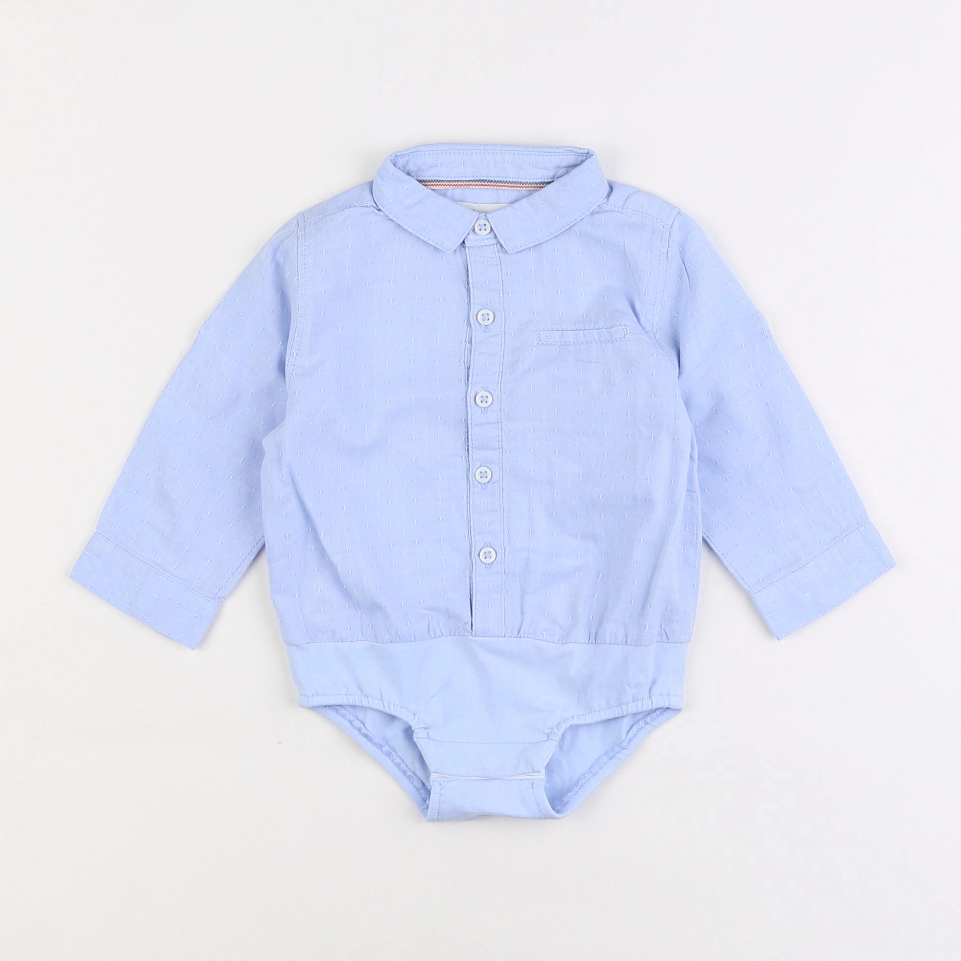 Zara - combinaison bleu - 3/6 mois