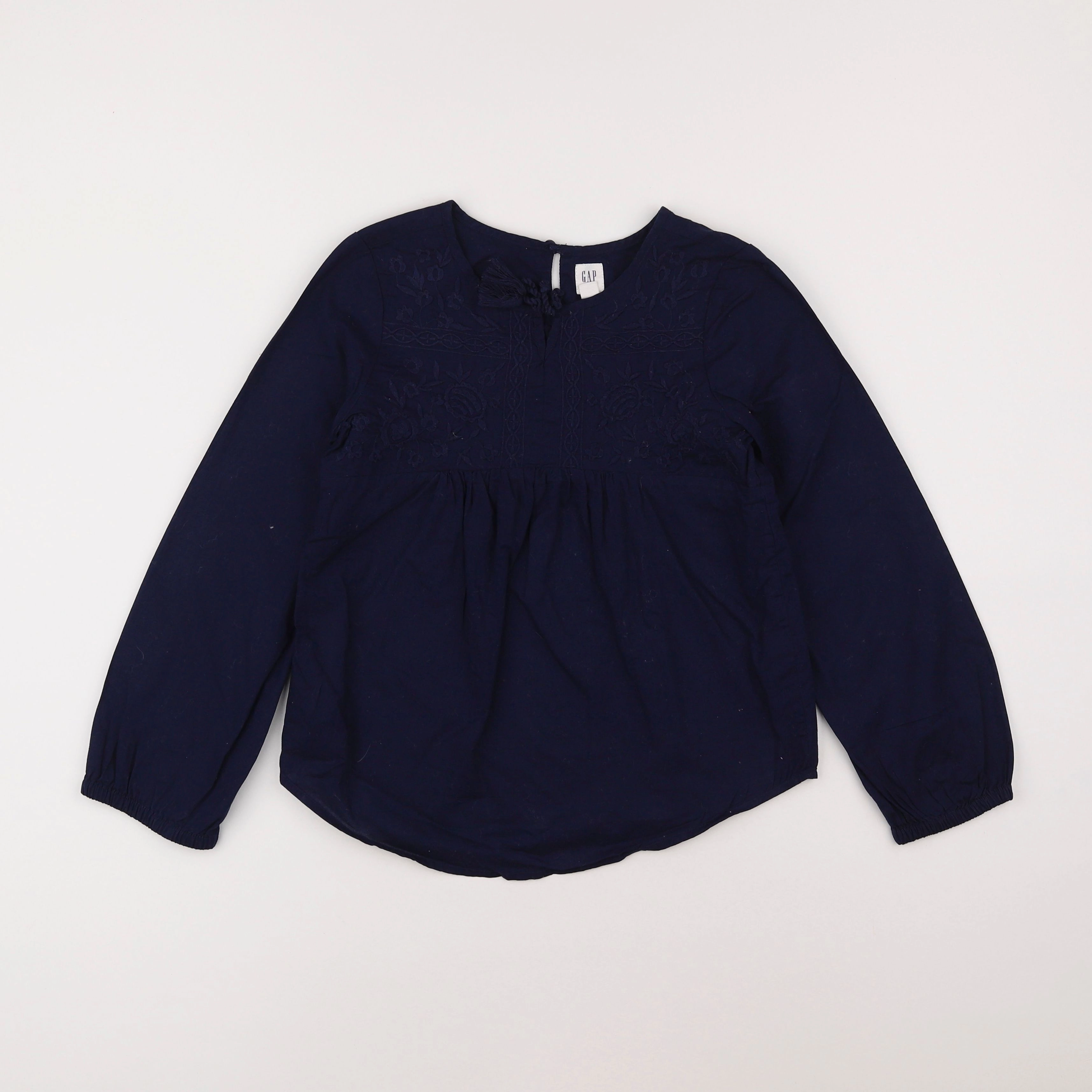 GAP - blouse bleu - 8 ans