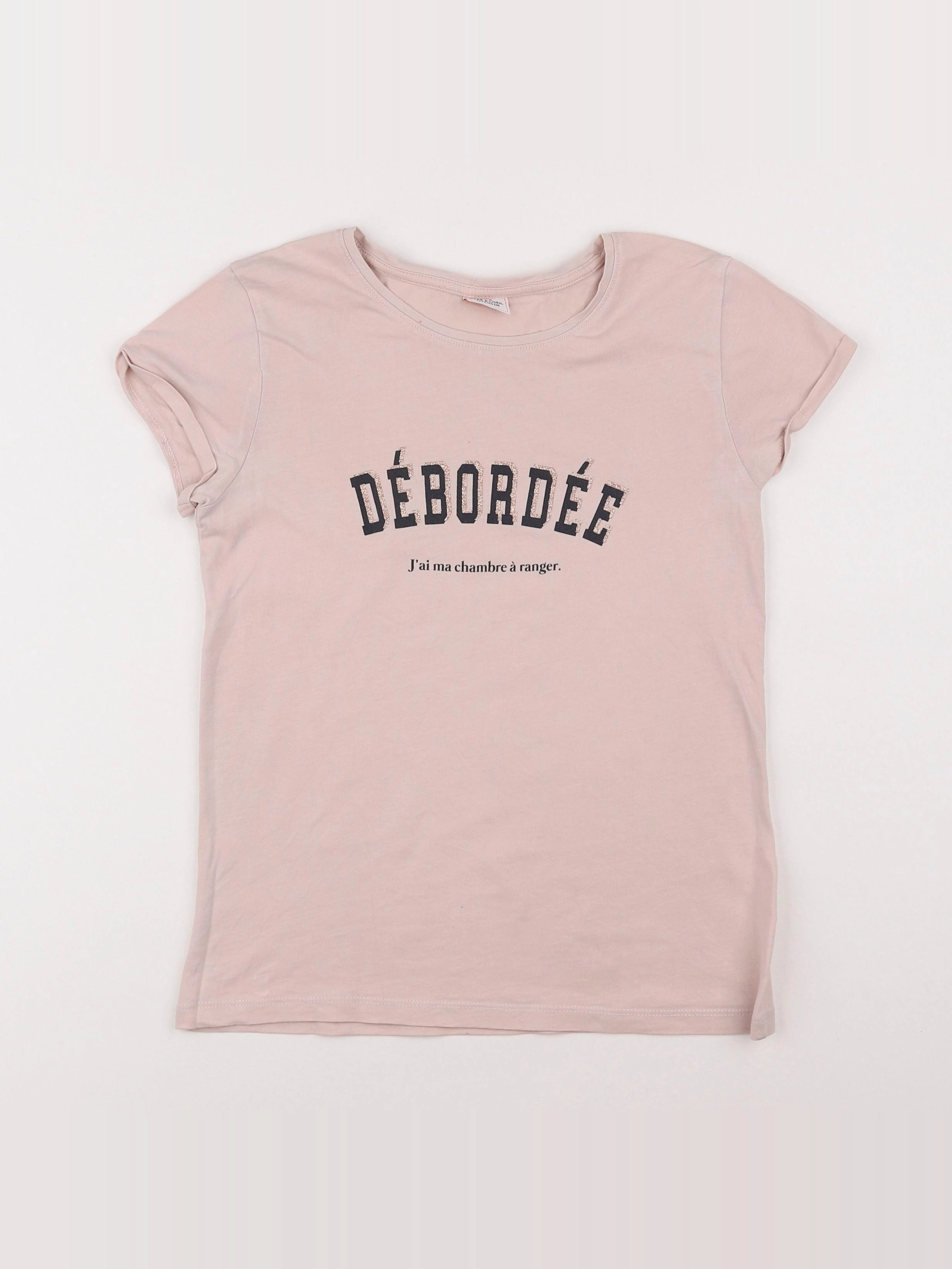 Tape à l'oeil - tee-shirt rose - 12 ans