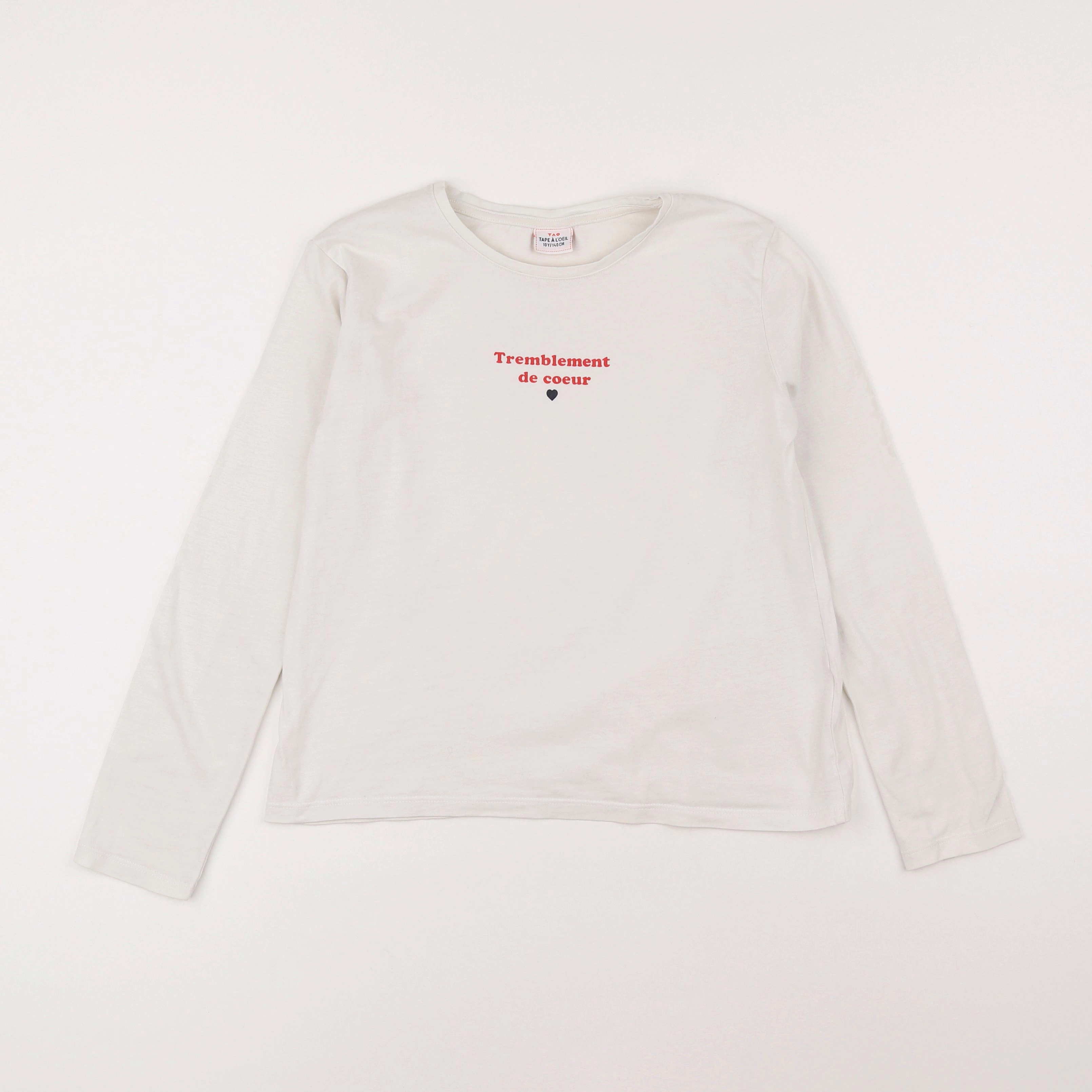 Tape à l'oeil - tee-shirt blanc - 10 ans