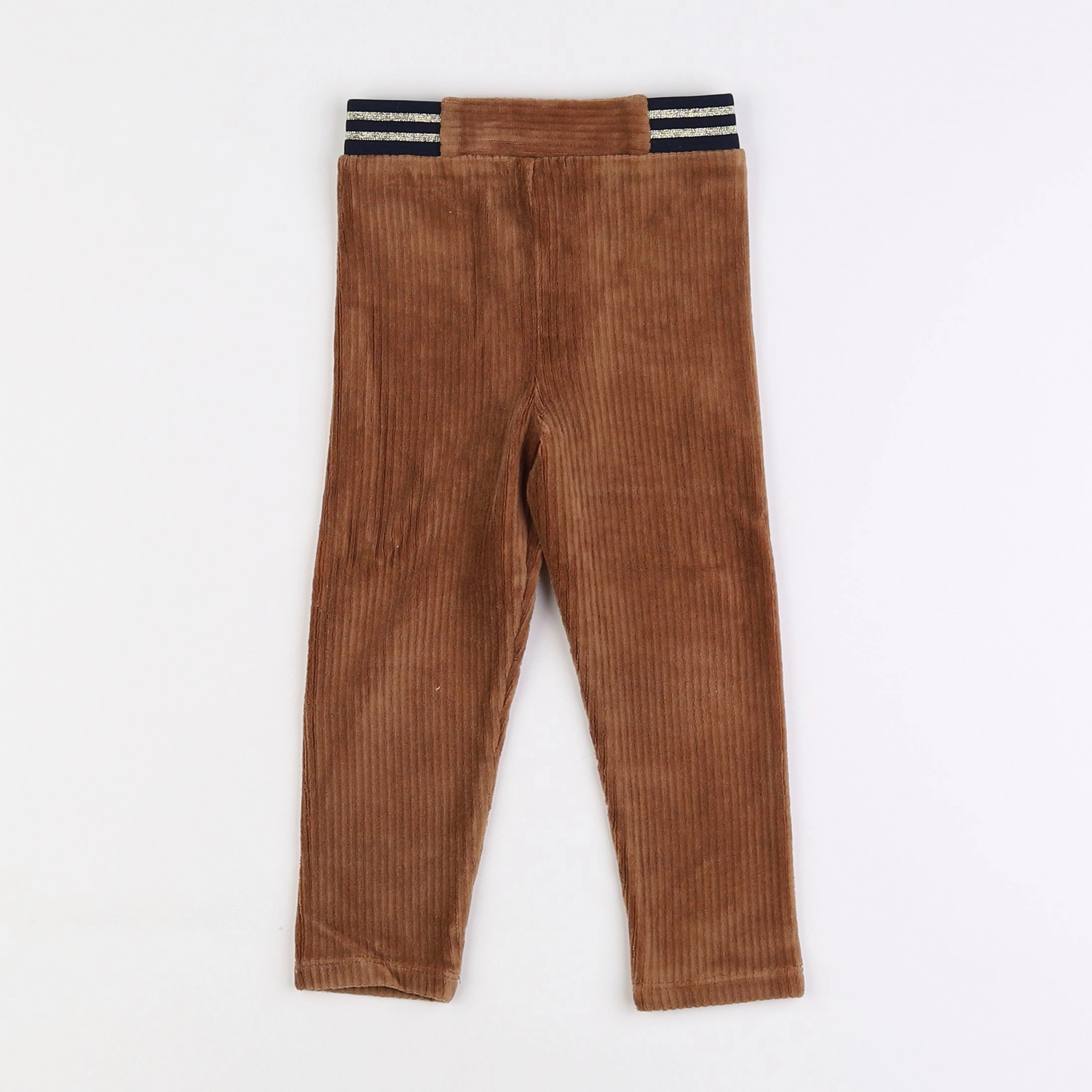 Vertbaudet - pantalon marron - 3 ans