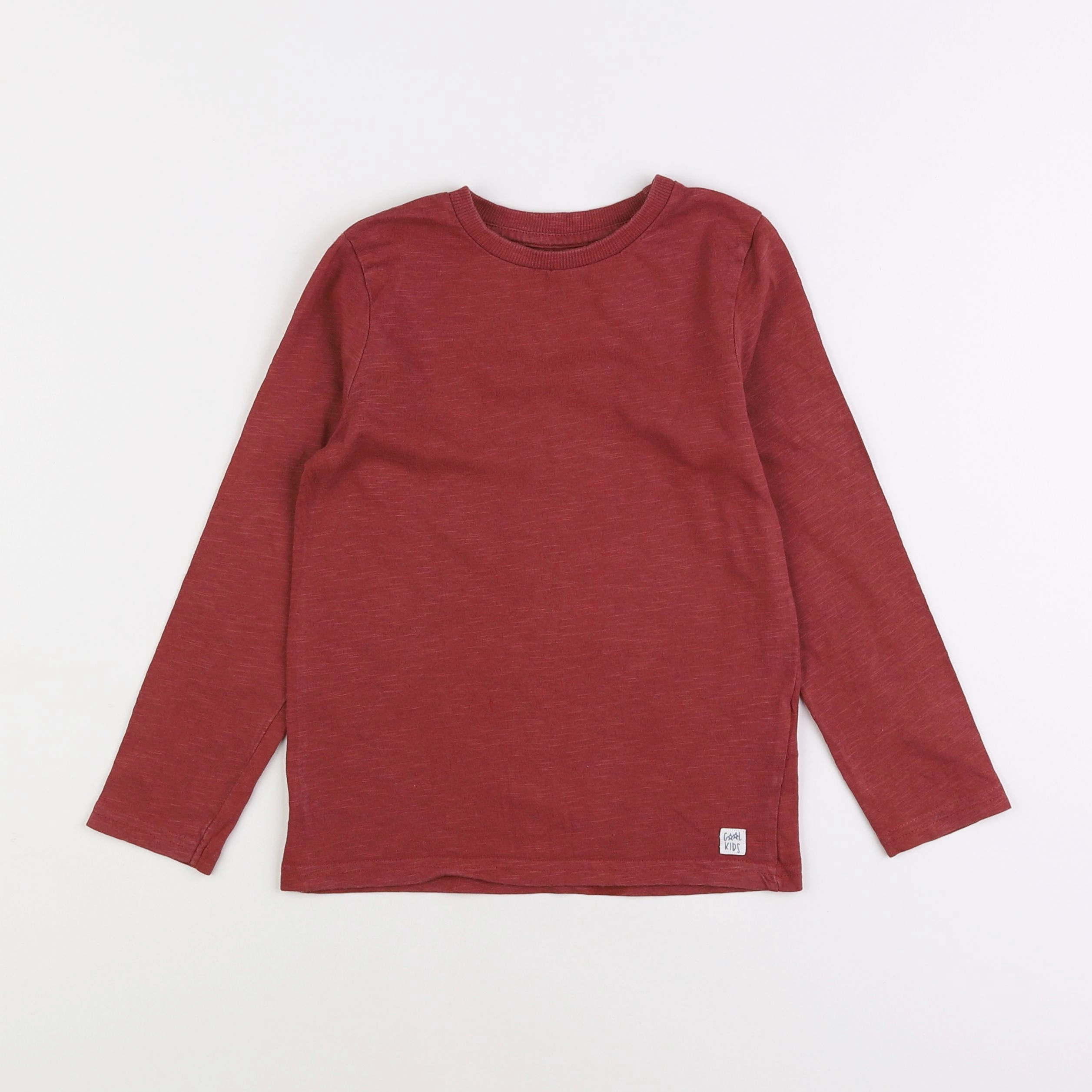 Vertbaudet - tee-shirt rouge - 6 ans