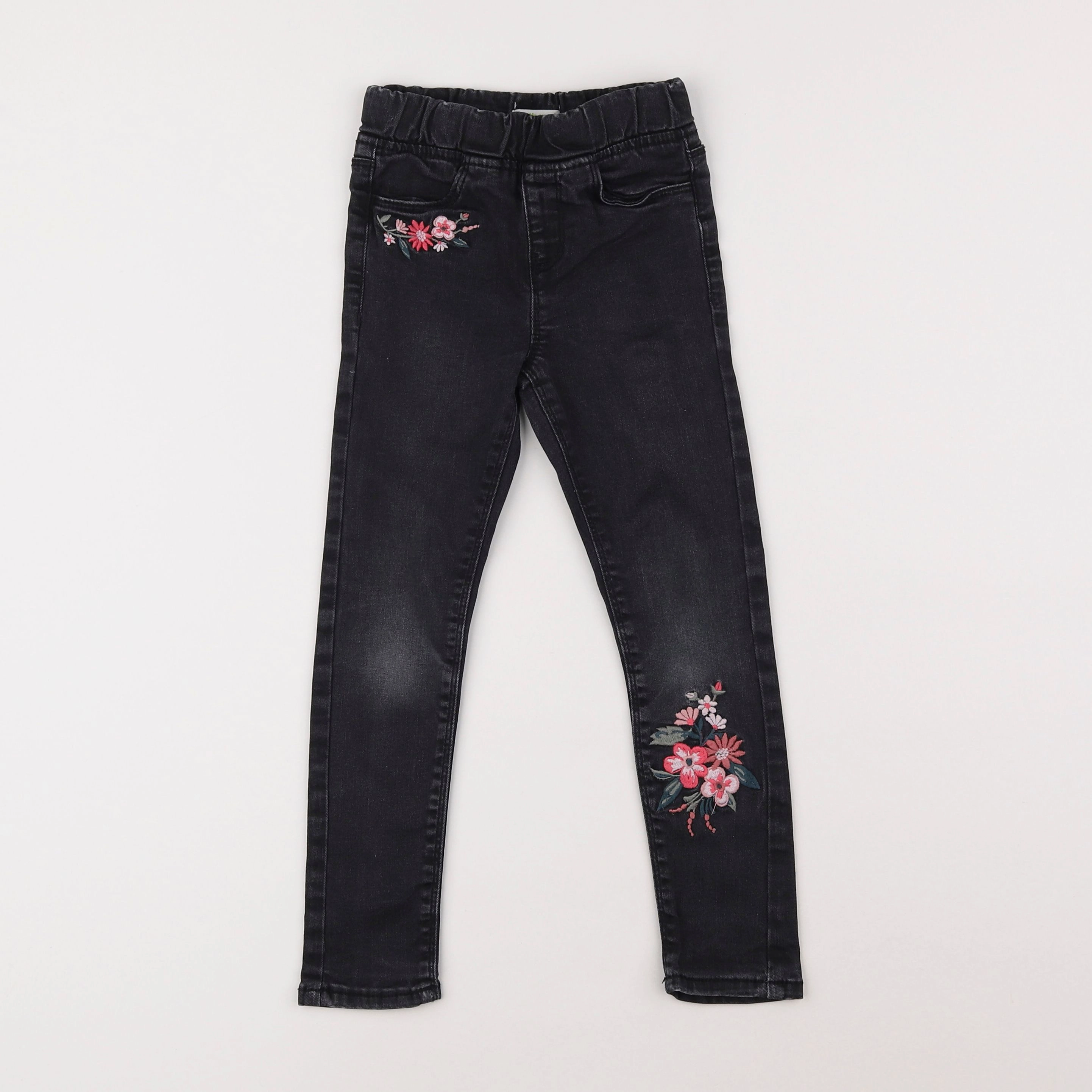 Vertbaudet - jegging noir - 5 ans