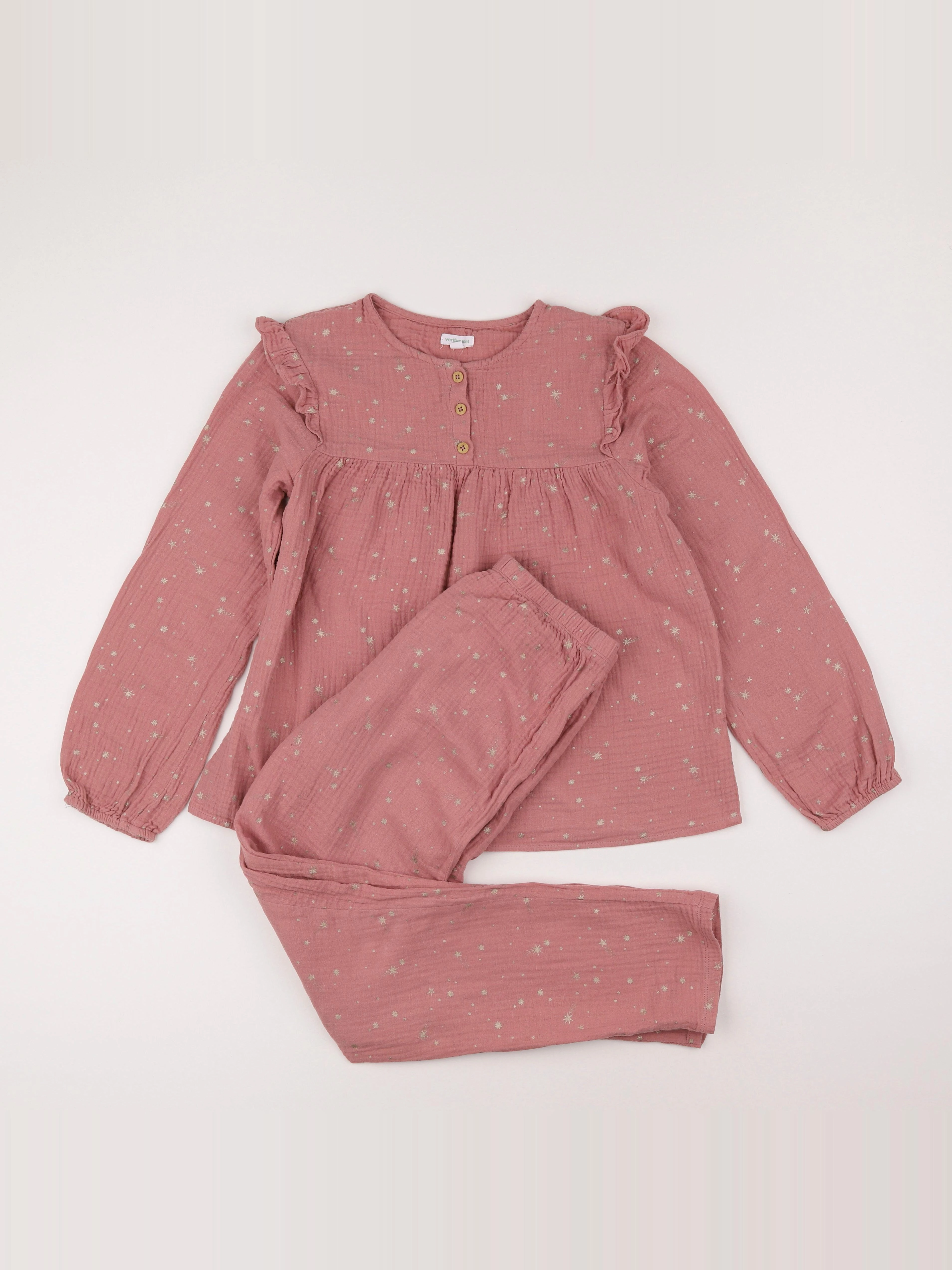 Vertbaudet - ensemble rose - 14 ans