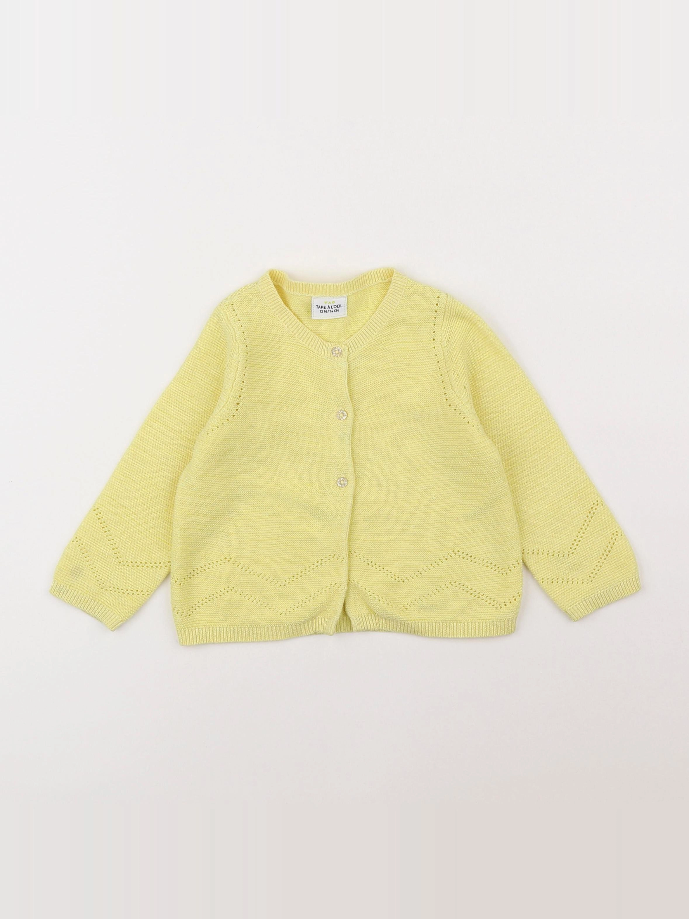 Tape à l'oeil - gilet jaune - 12 mois