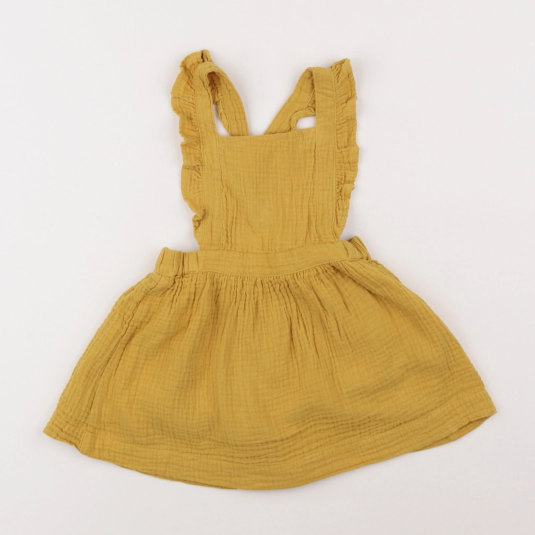 Vertbaudet - robe jaune - 2 ans