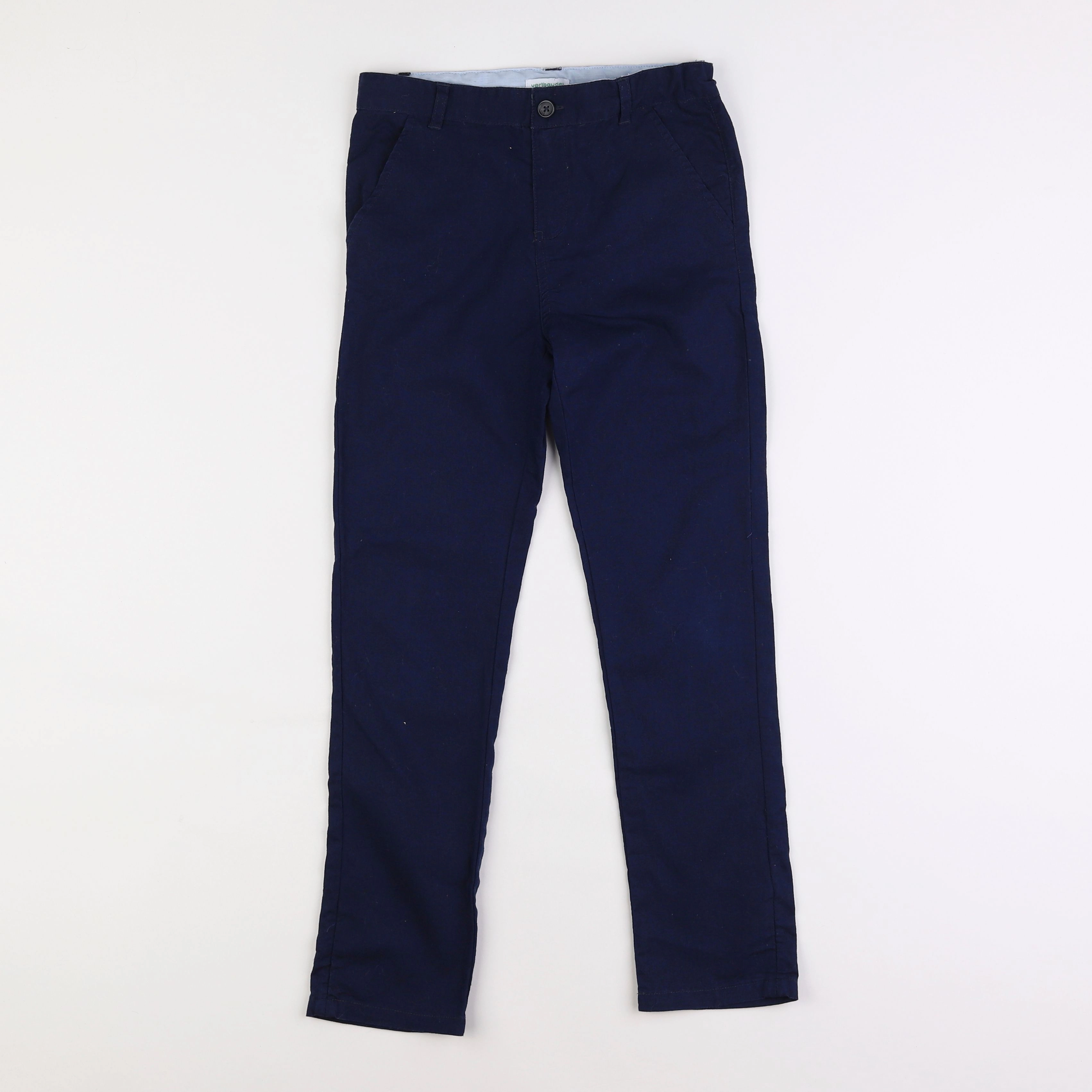 Vertbaudet - pantalon bleu - 9 ans