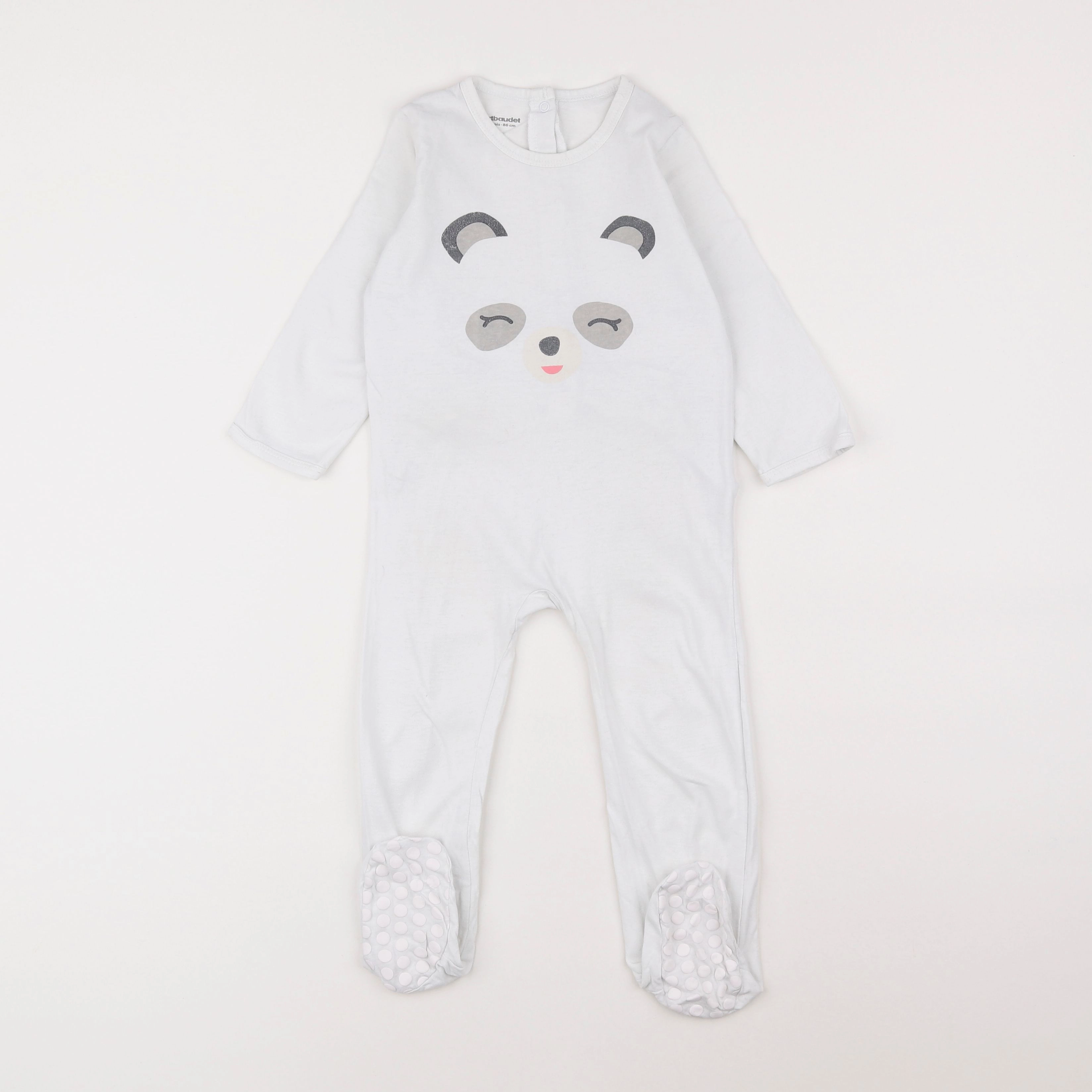 Vertbaudet - pyjama coton blanc - 2 ans