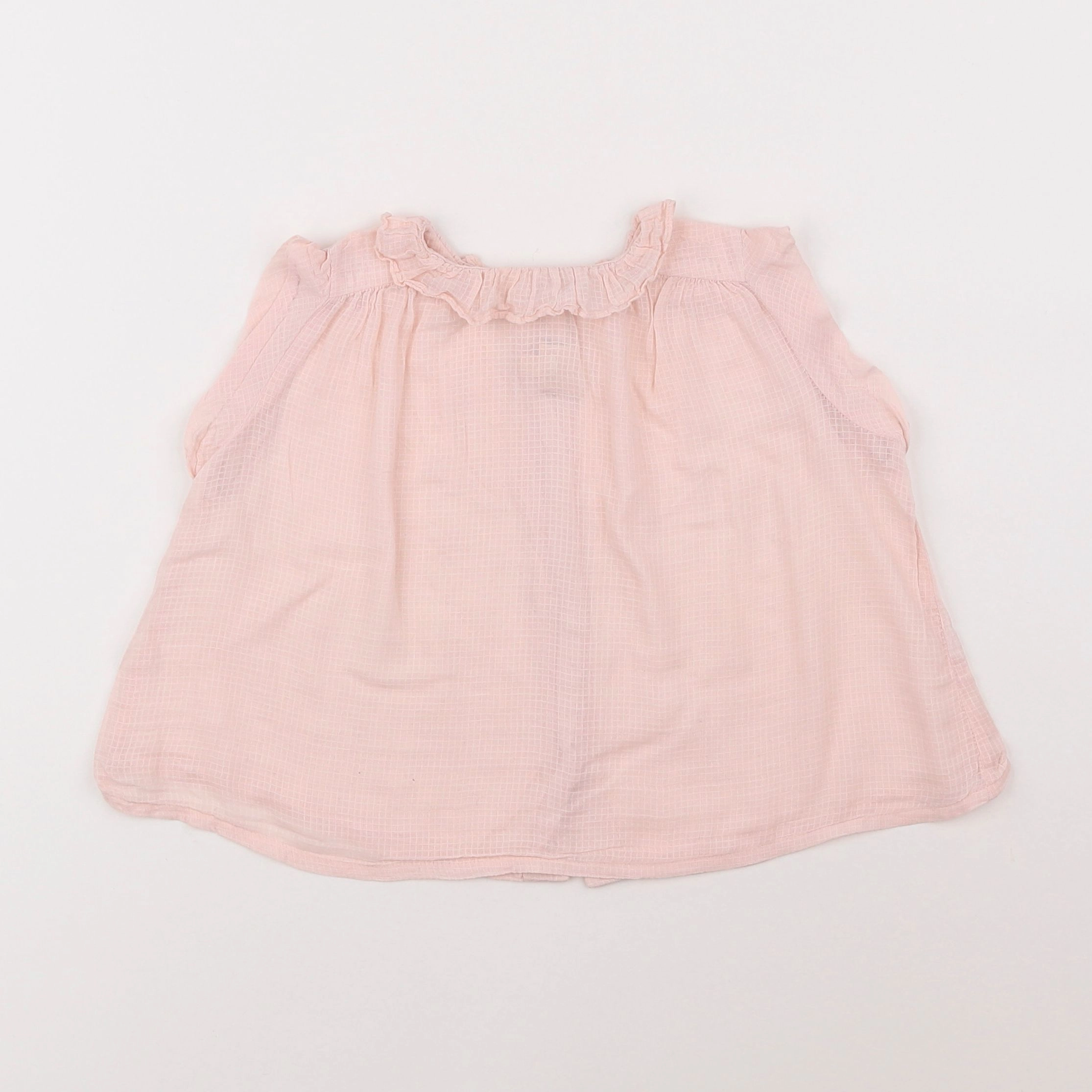 Bonton - blouse rose - 2 ans