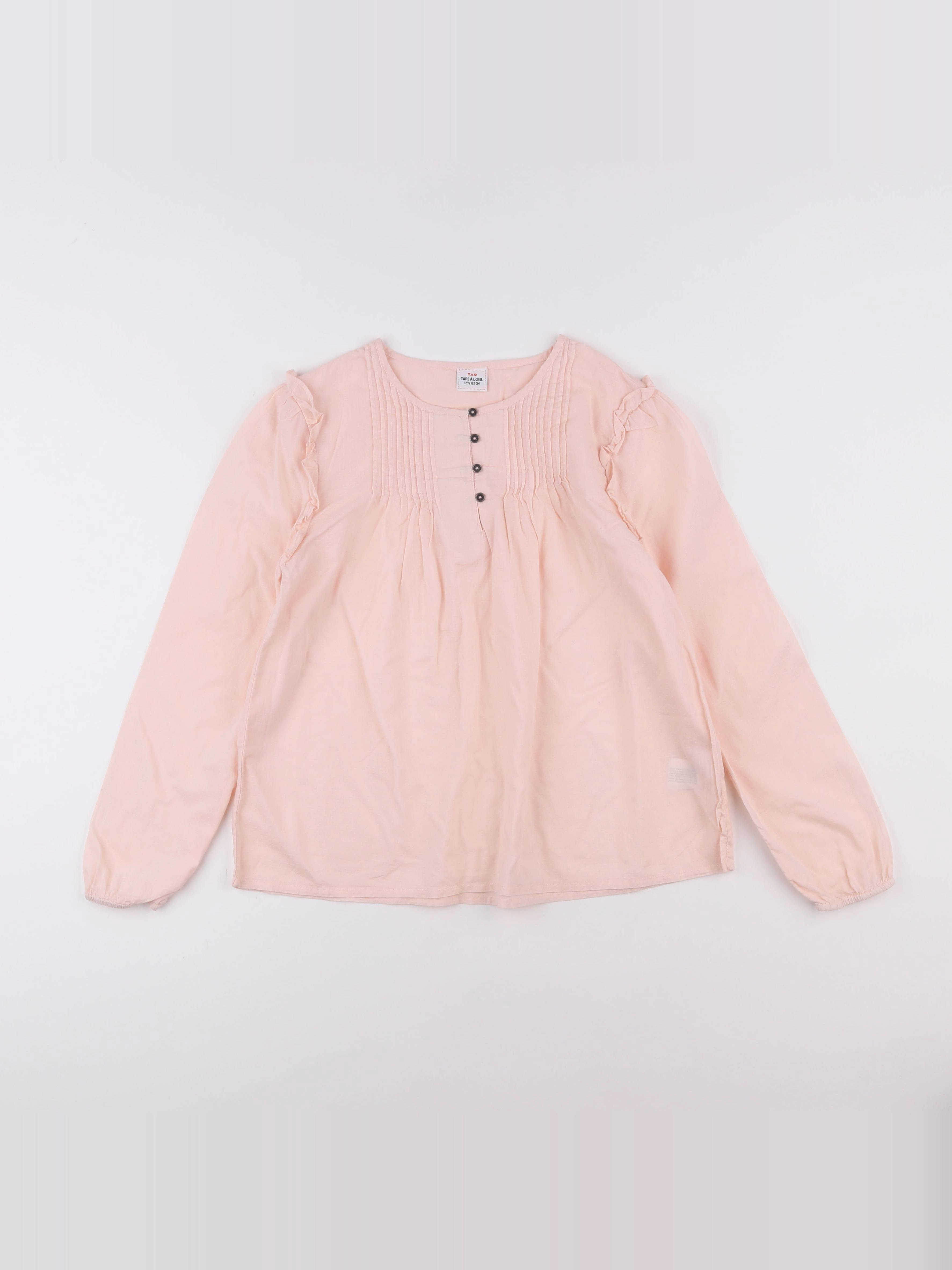 Tape à l'oeil - blouse rose - 12 ans