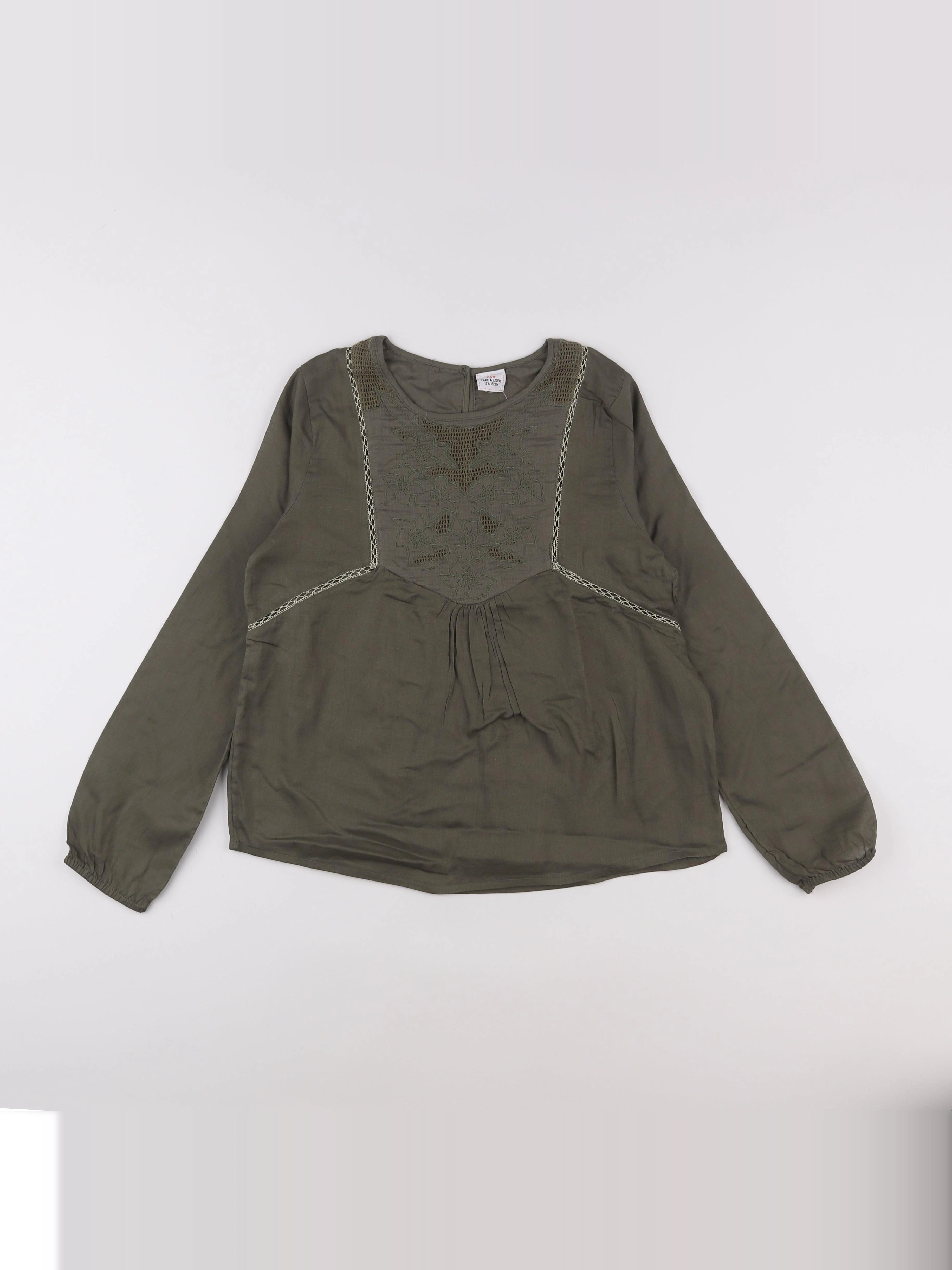 Tape à l'oeil - blouse vert - 12 ans