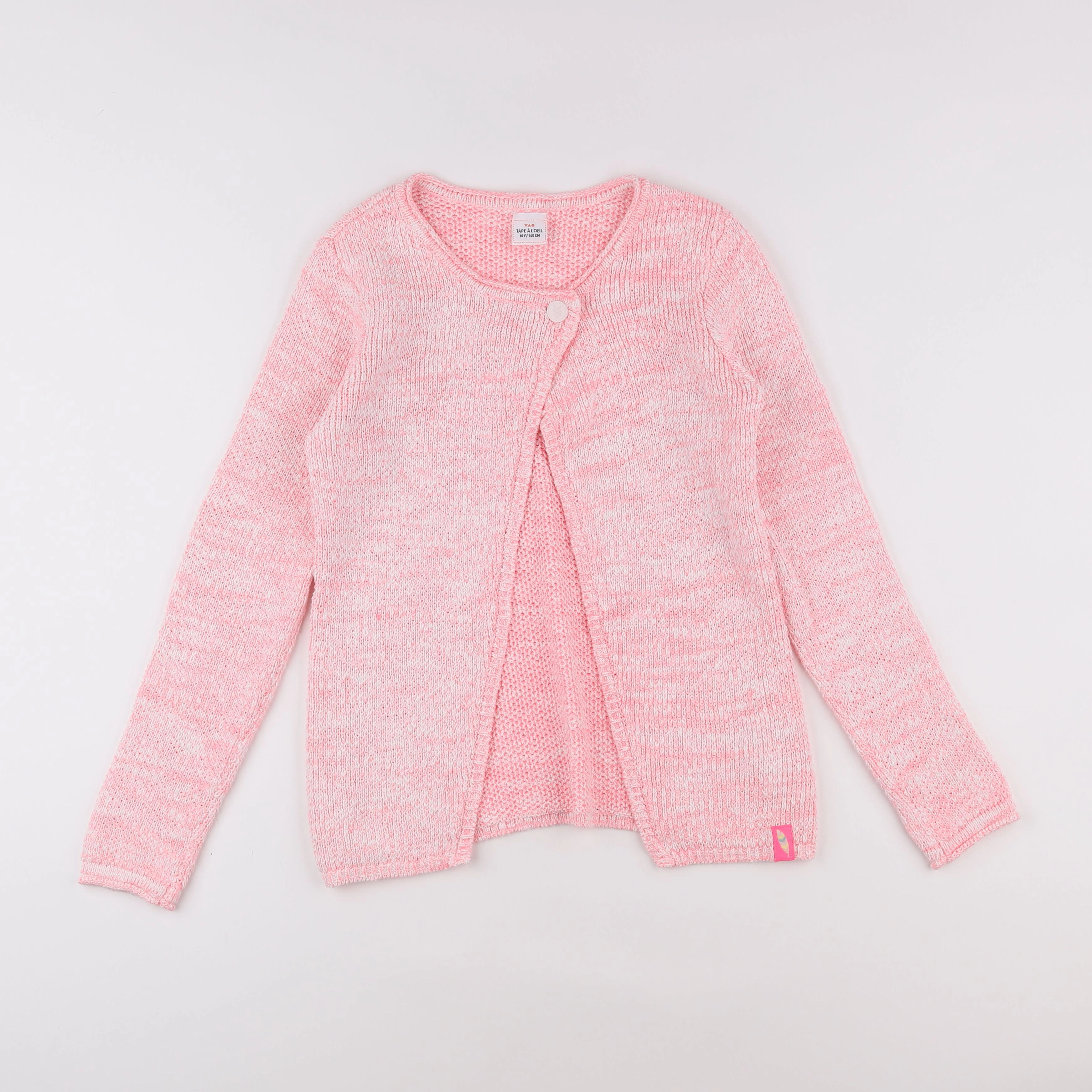 Tape à l'oeil - gilet rose - 10 ans
