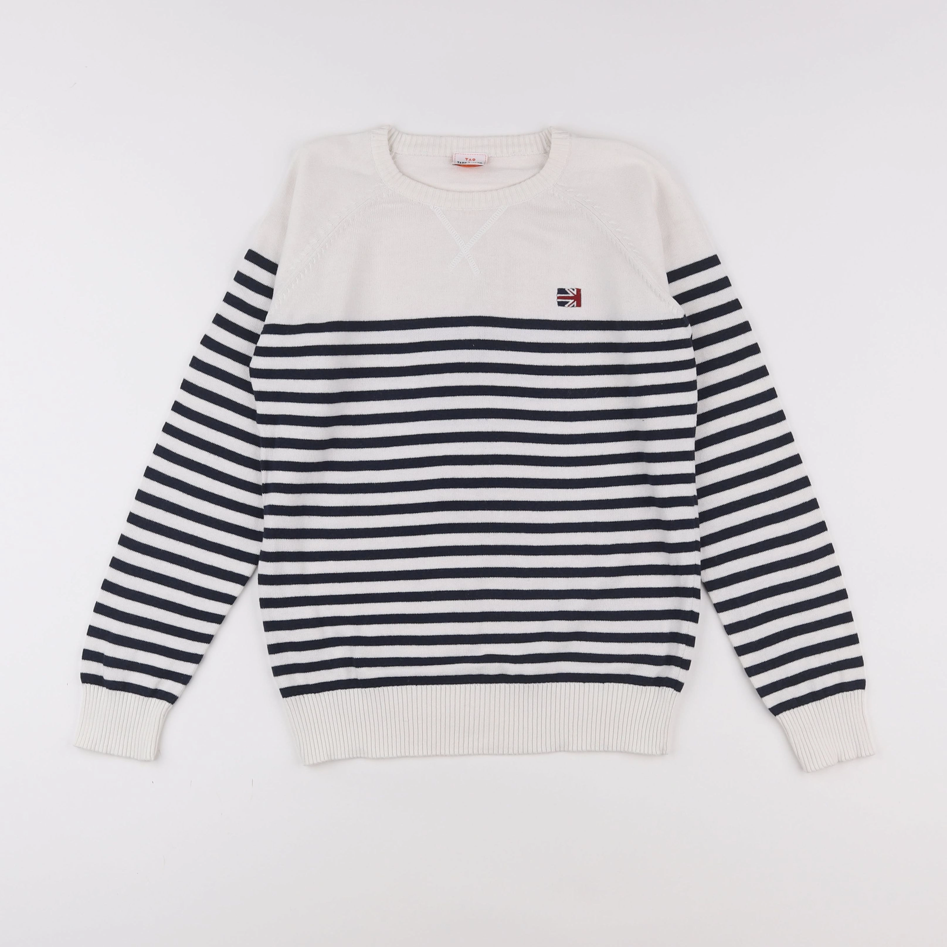 Tape à l'oeil - pull blanc - 10 ans