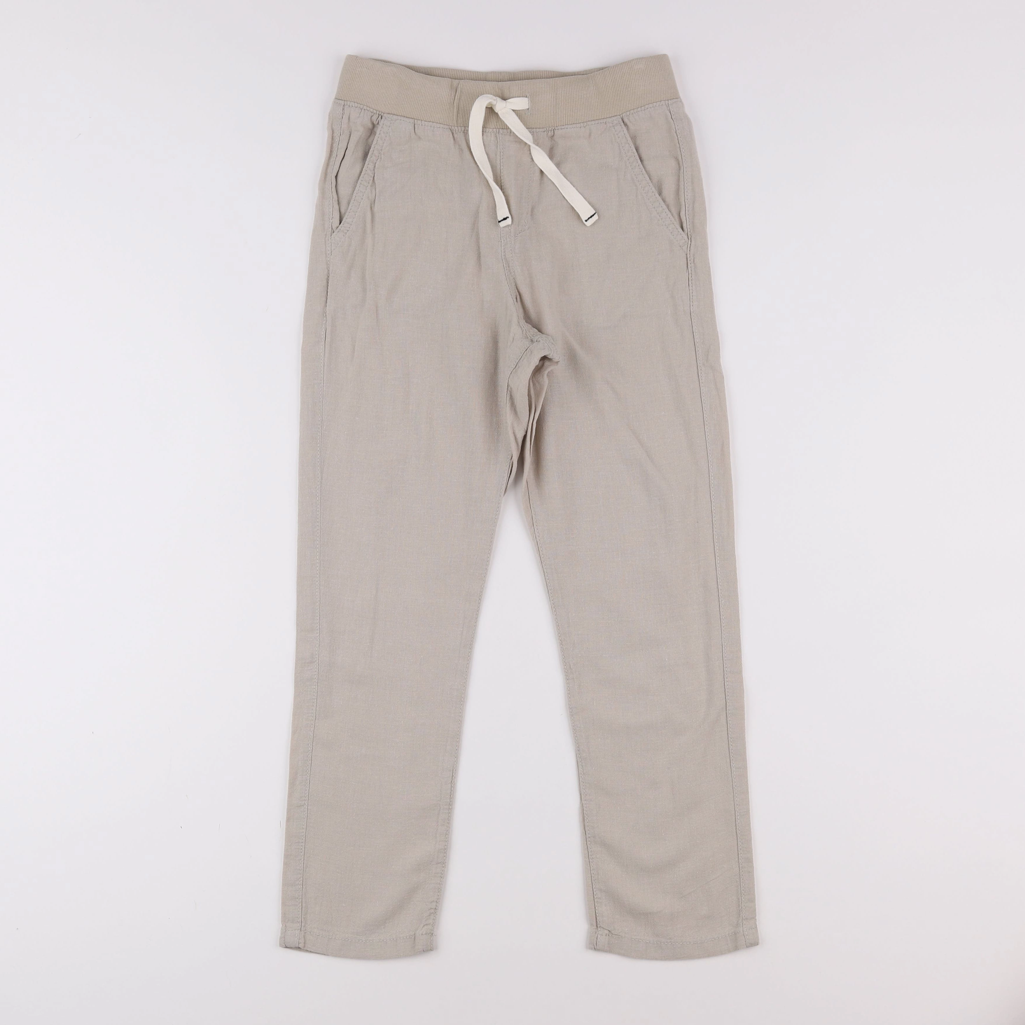 H&M - pantalon beige - 7/8 ans