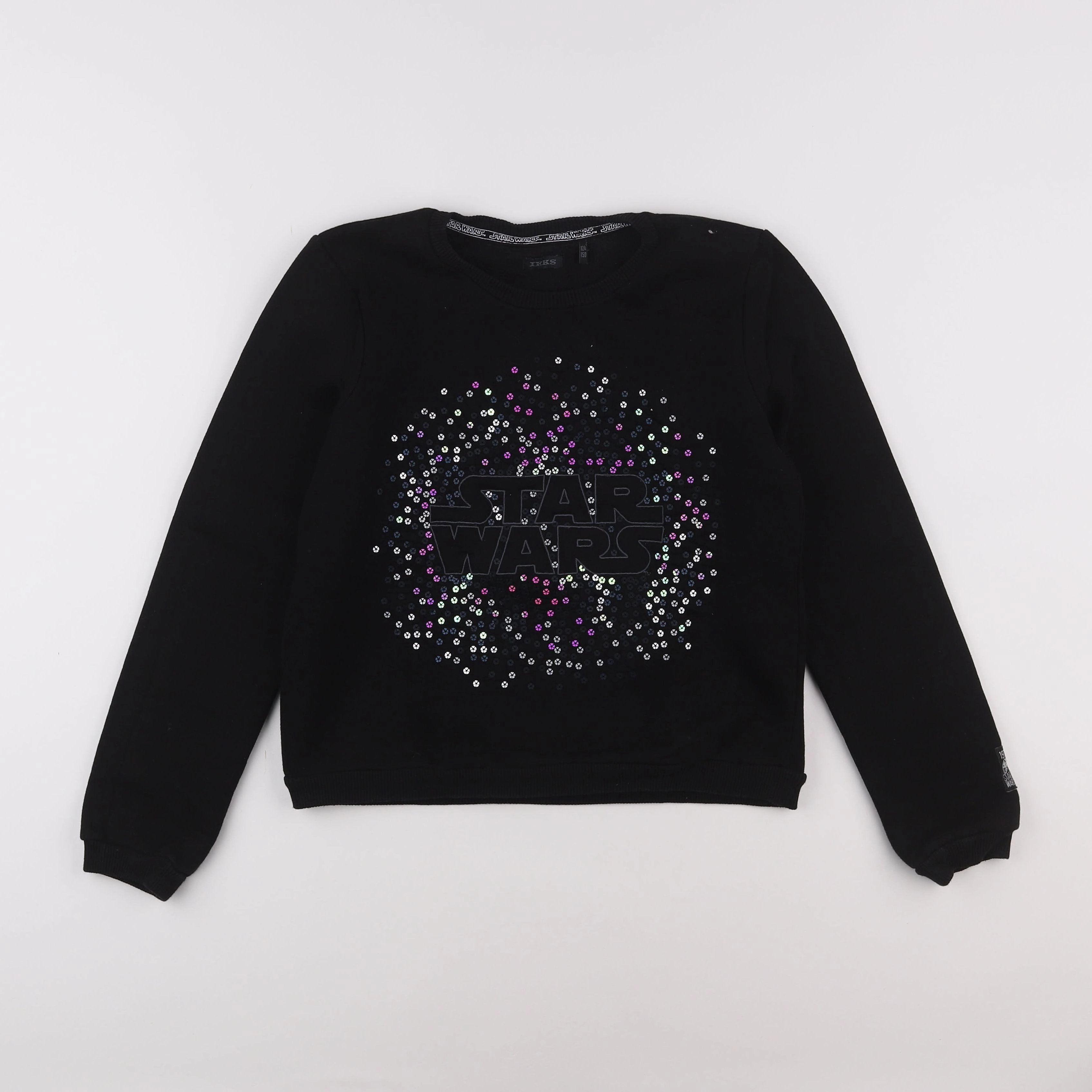 IKKS - sweat noir - 12 ans