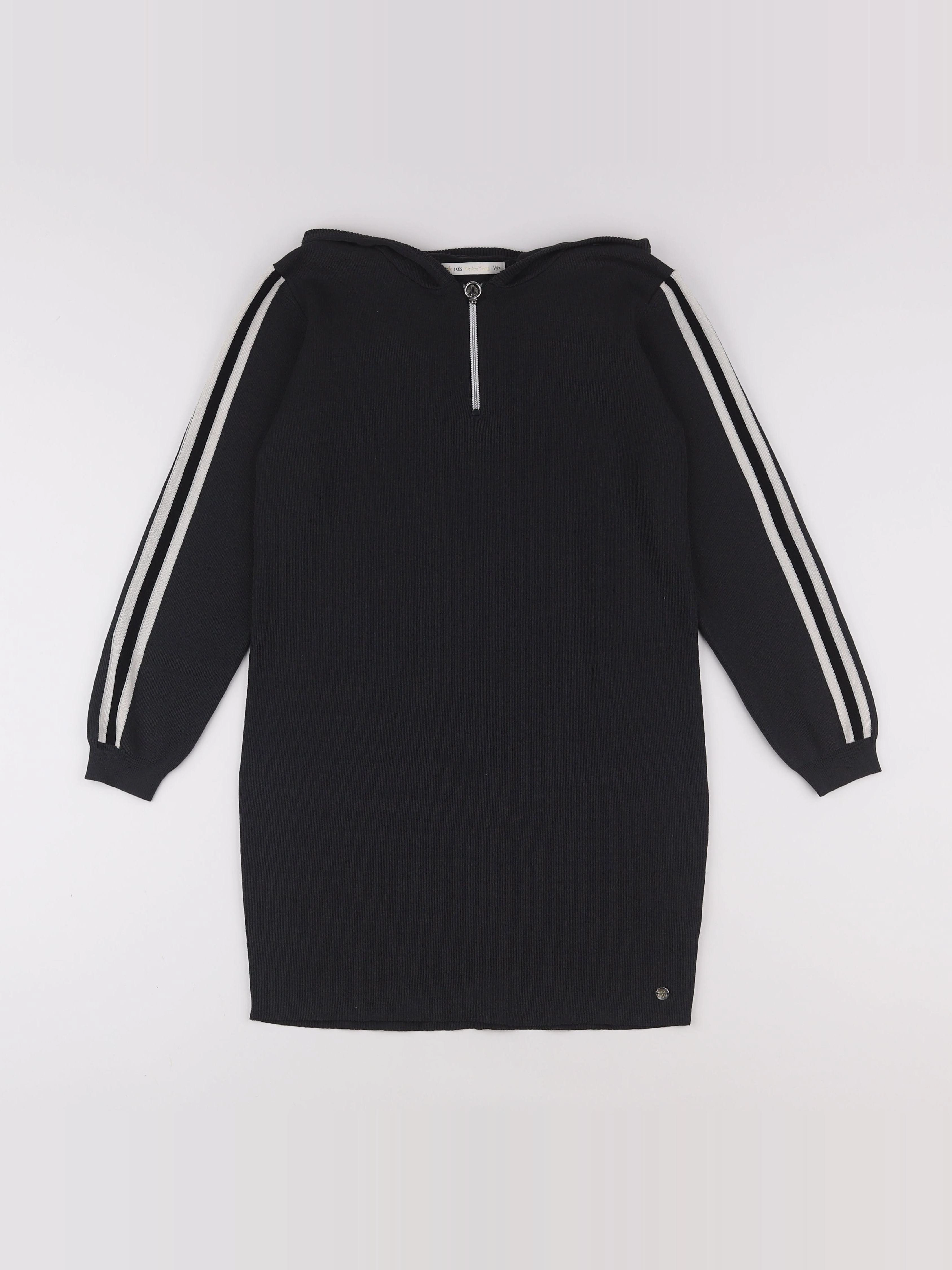IKKS - robe gris - 10 ans