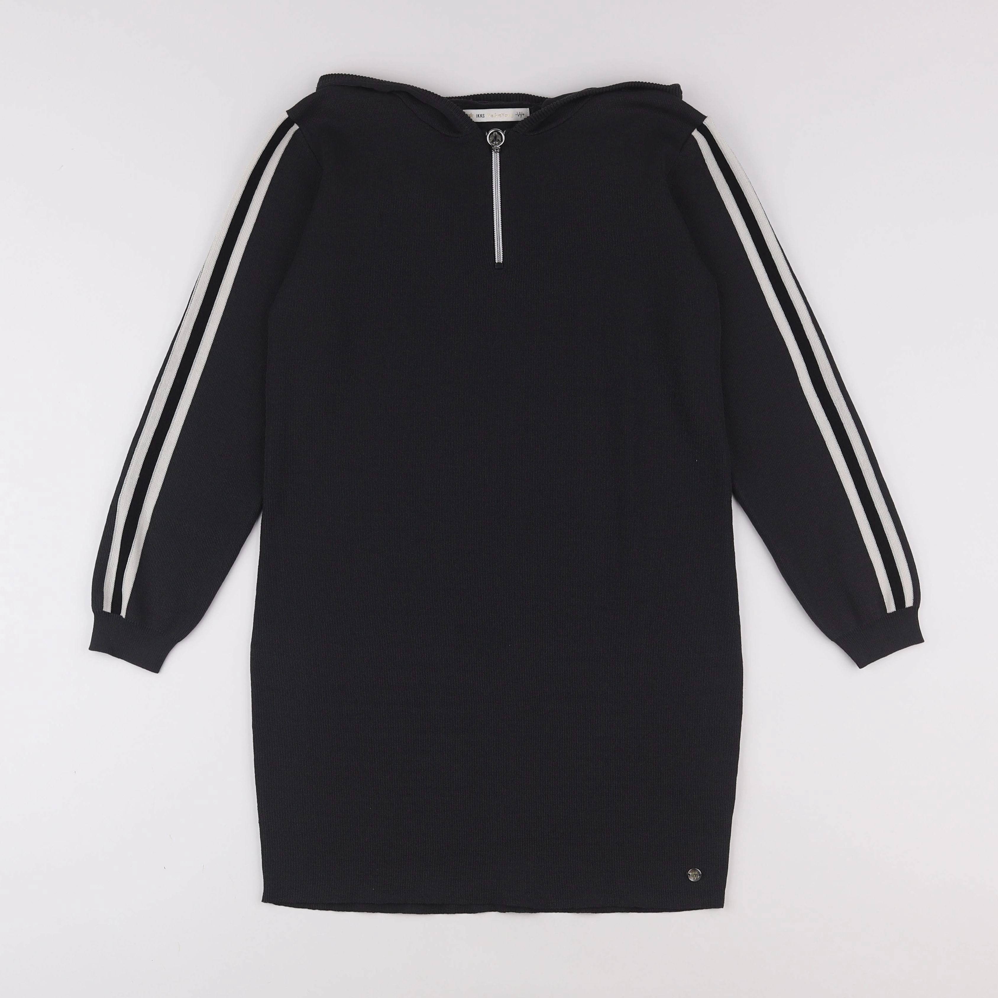 IKKS - robe gris - 10 ans