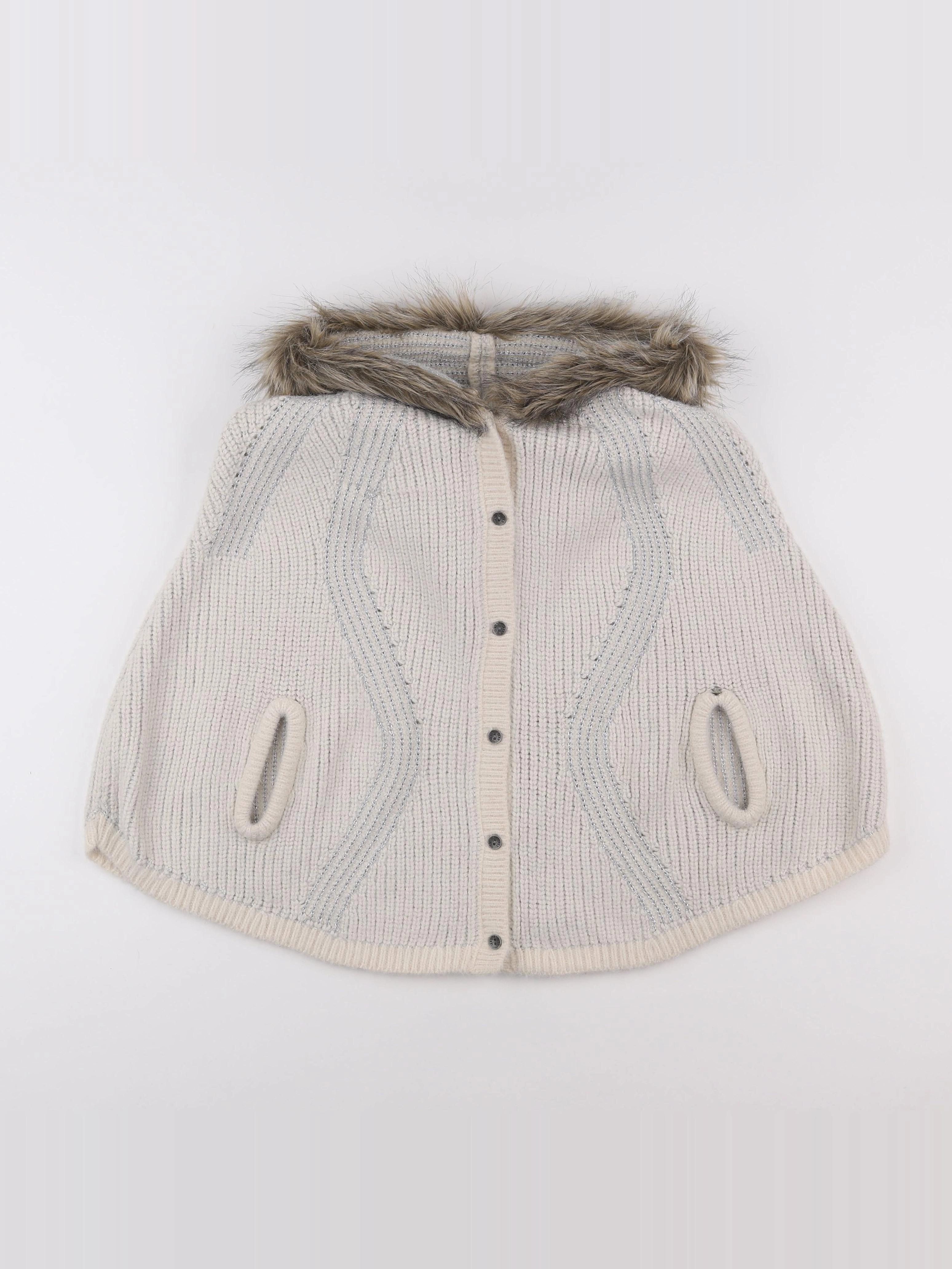 IKKS - cape beige - 10 ans