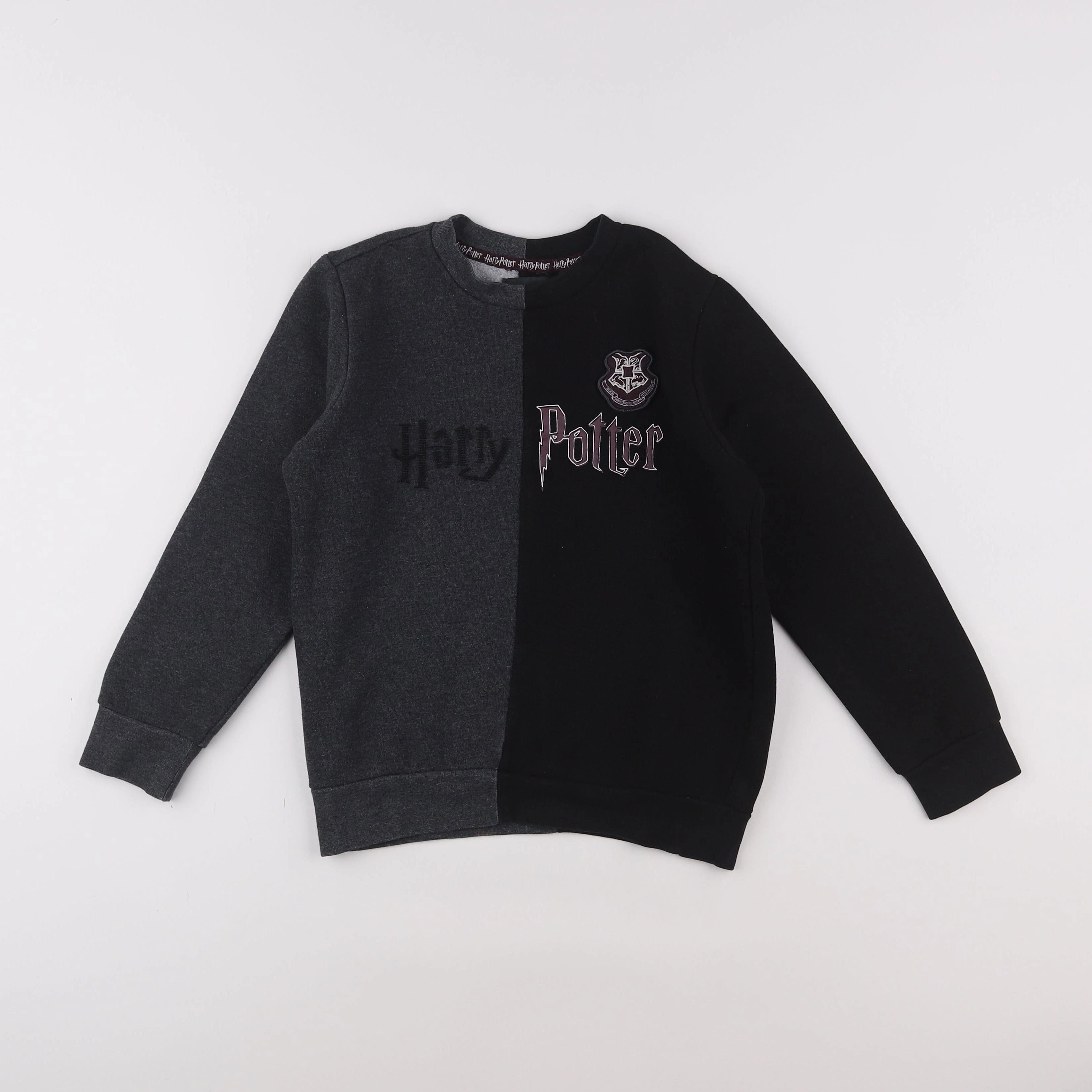 IKKS - sweat gris - 8 ans