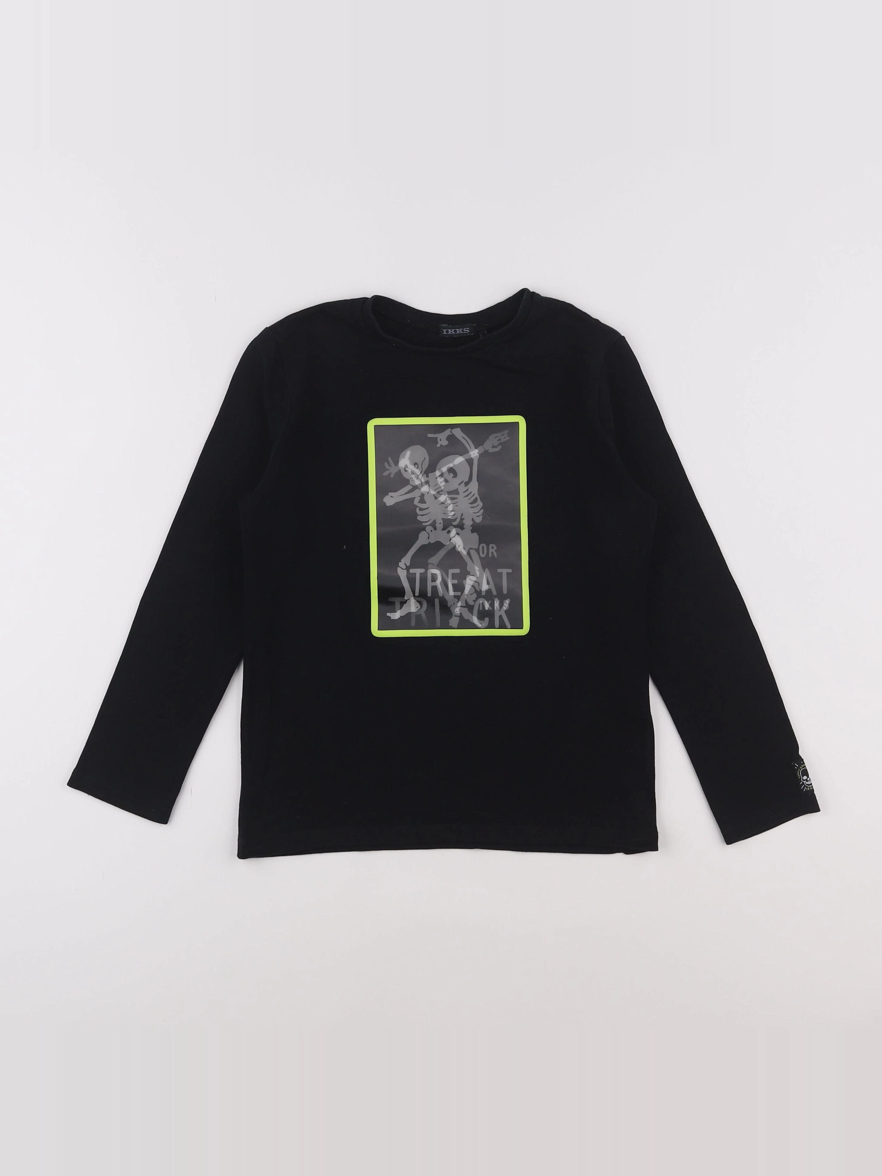 IKKS - tee-shirt noir - 8 ans