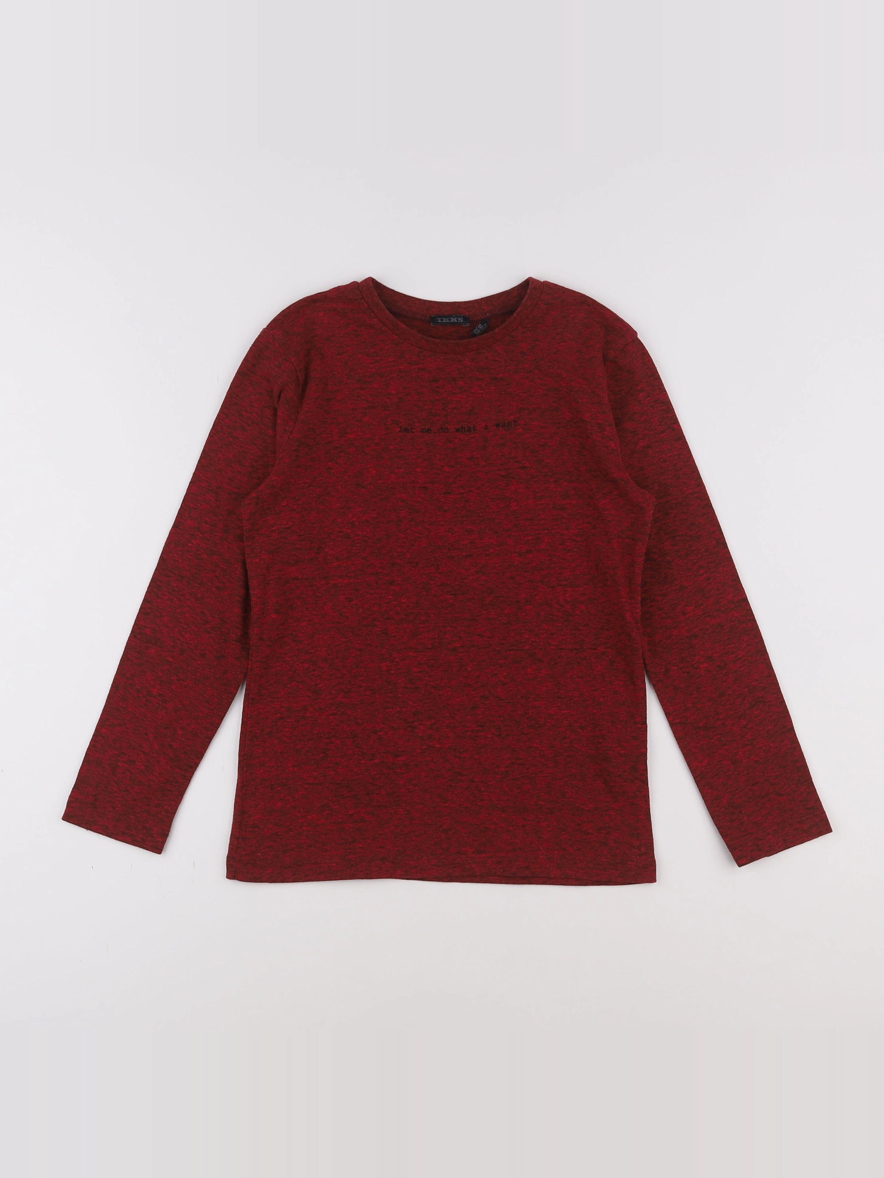IKKS - tee-shirt rouge - 8 ans