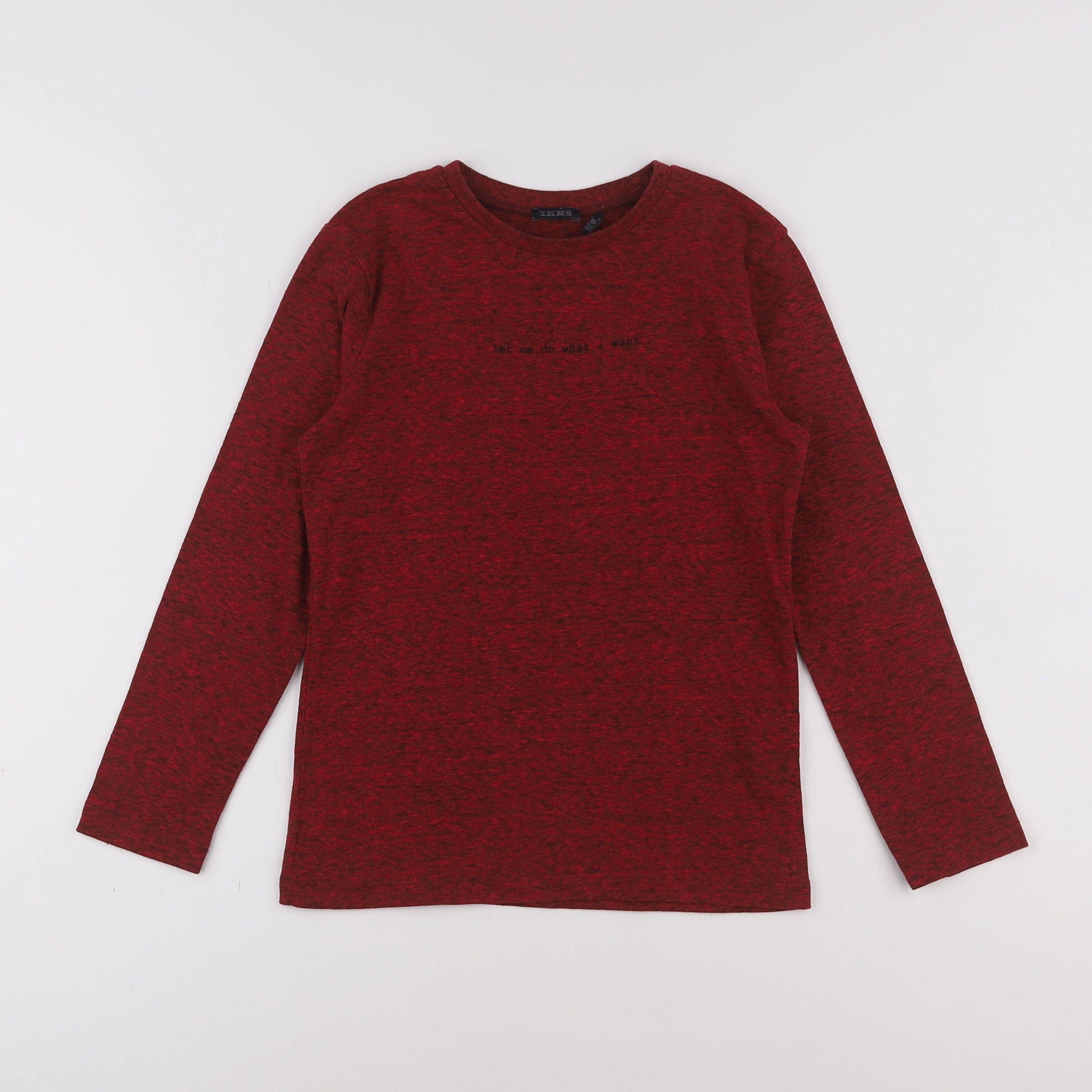 IKKS - tee-shirt rouge - 8 ans