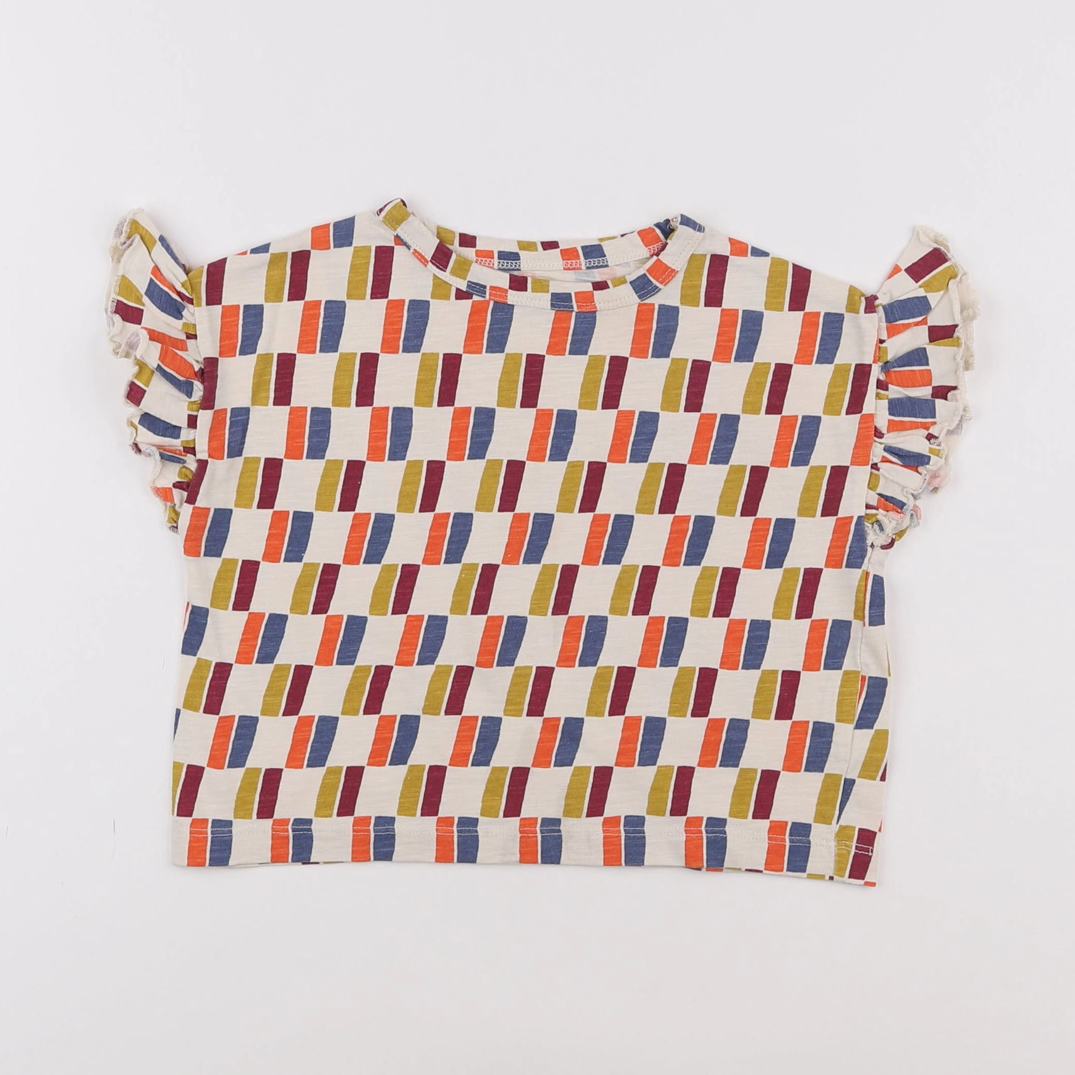 Monoprix - tee-shirt multicolore - 3 ans