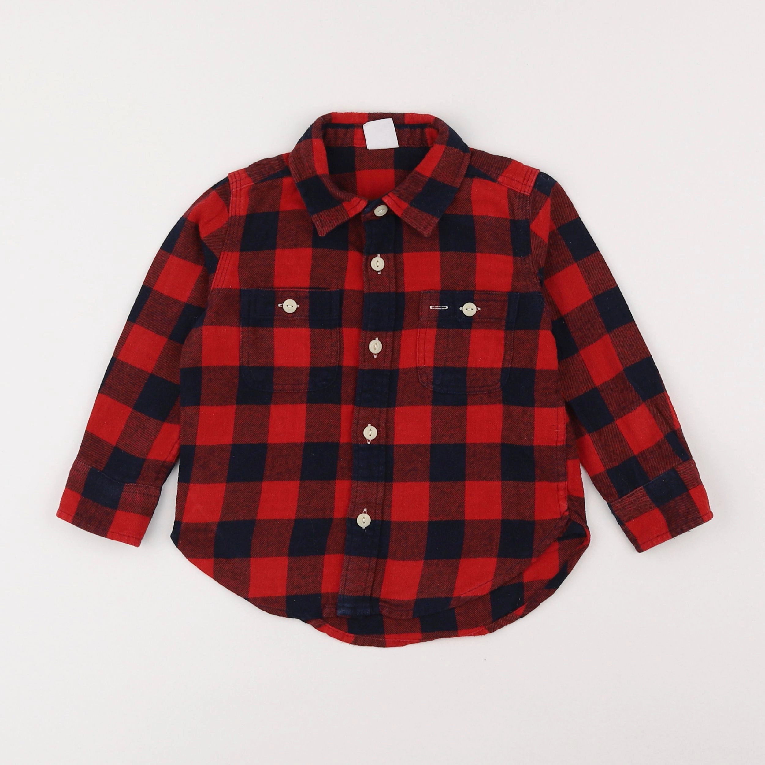 GAP - chemise rouge - 2 ans