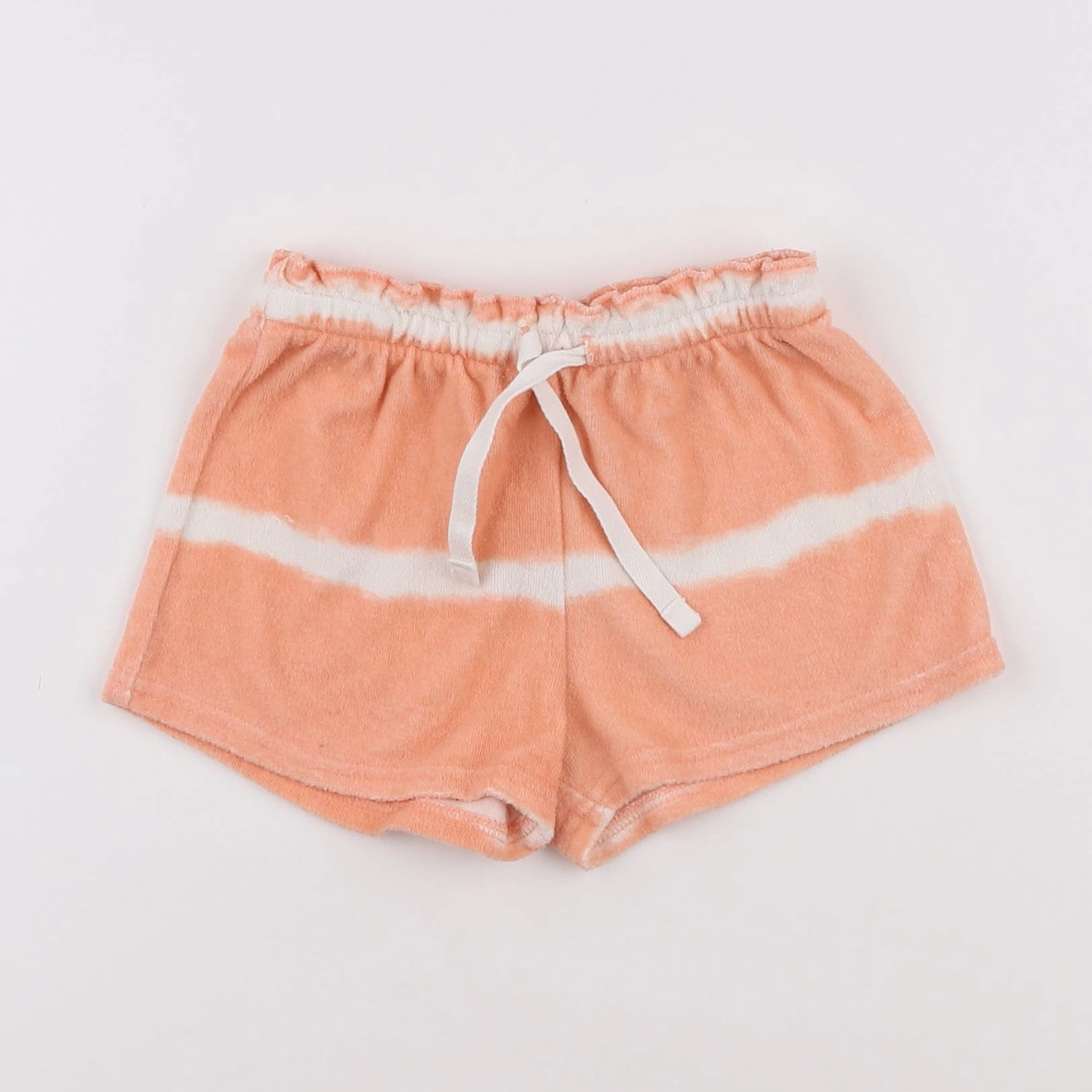 H&M - short orange - 12/18 mois