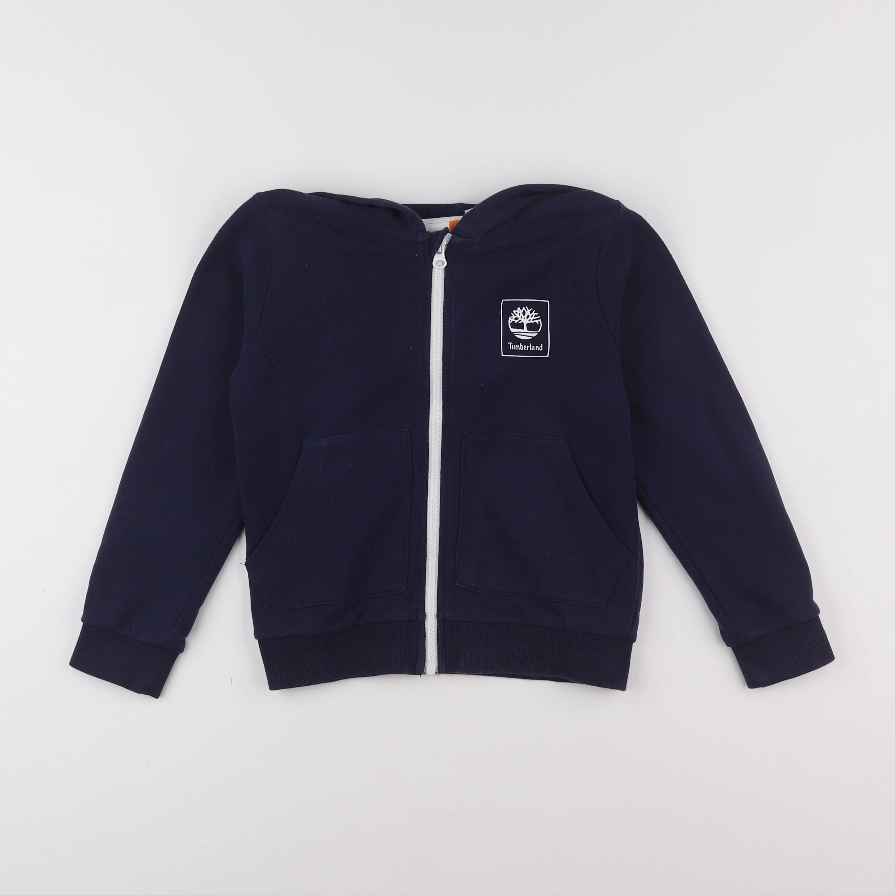 Timberland - sweat bleu - 8 ans