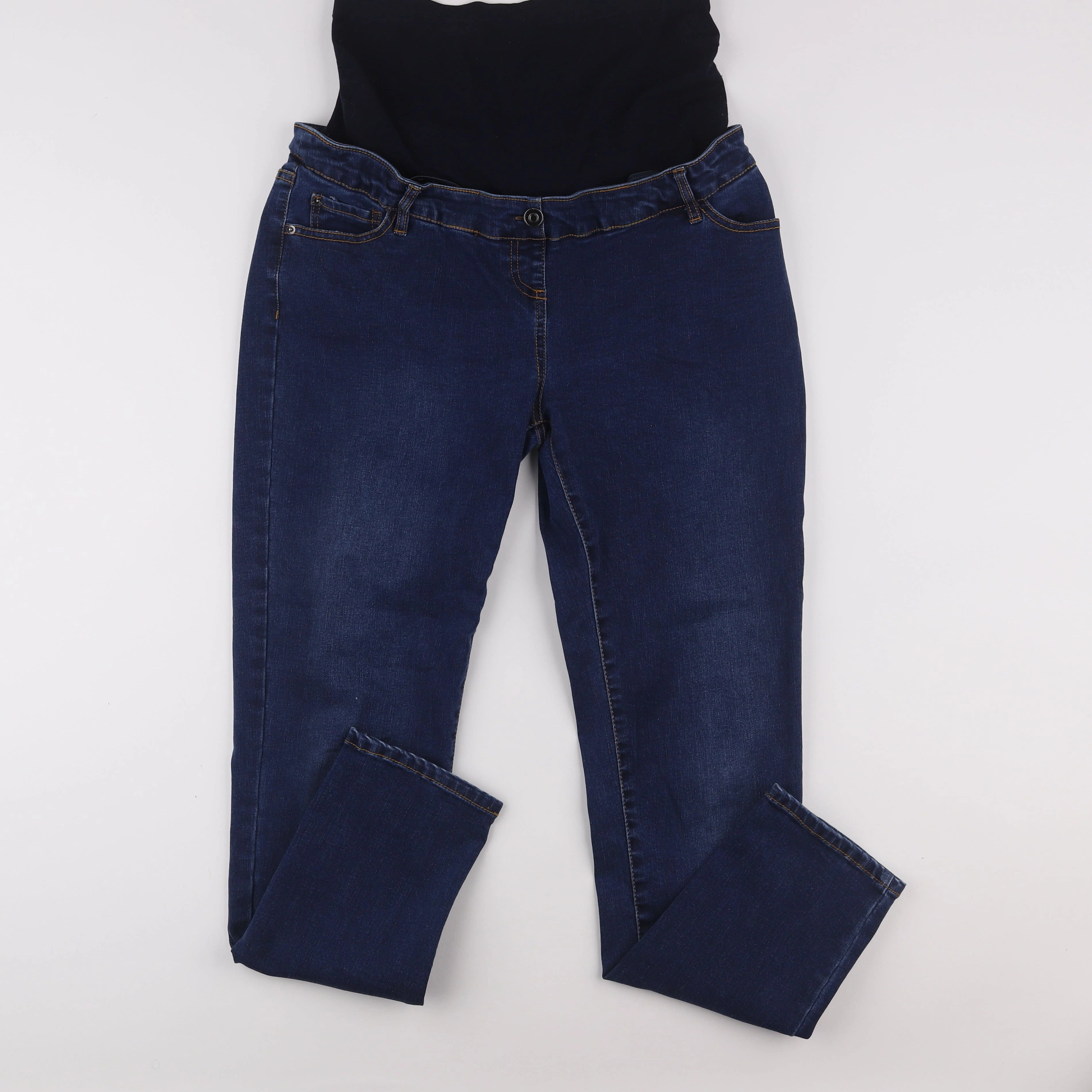 Vertbaudet - jean grossesse bleu - 46