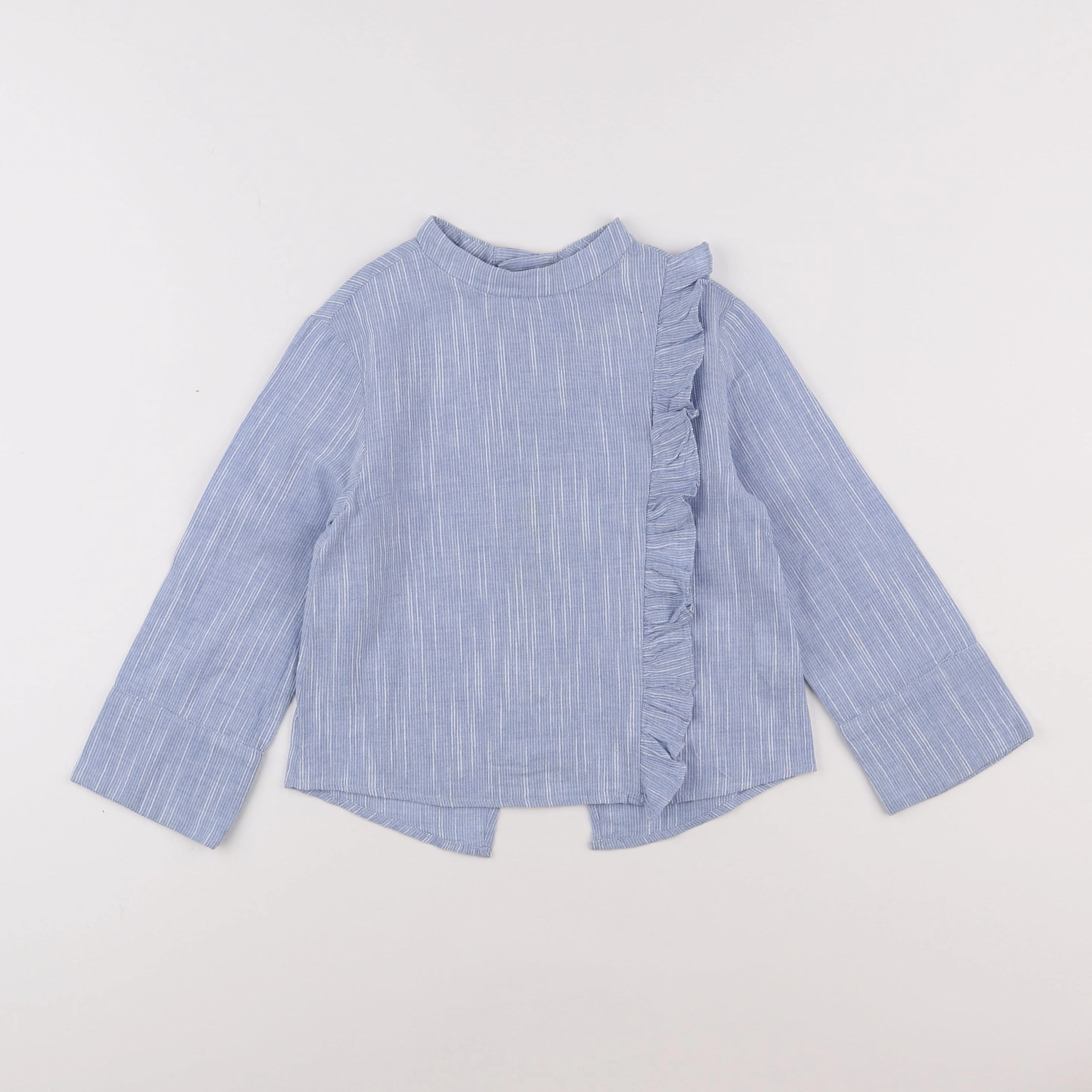 Zara - blouse bleu - 6 ans