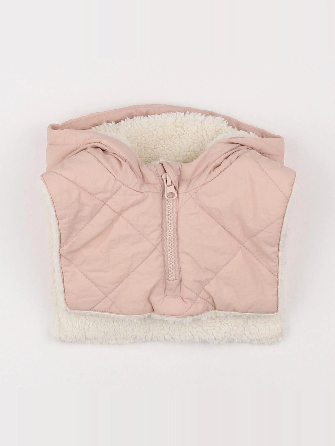 Vertbaudet - cagoule rose - 12 mois