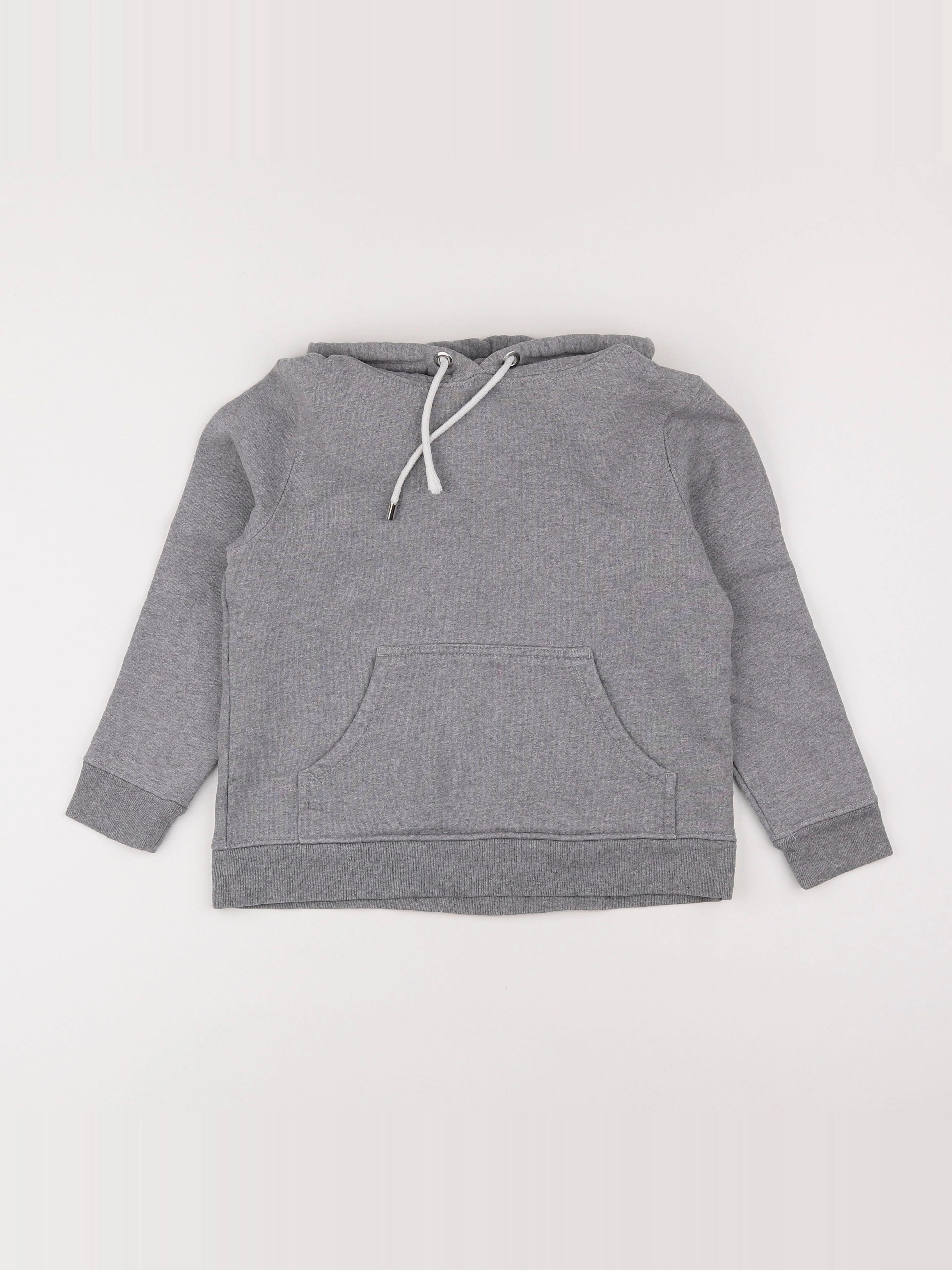 Mouty - sweat gris - 8 ans