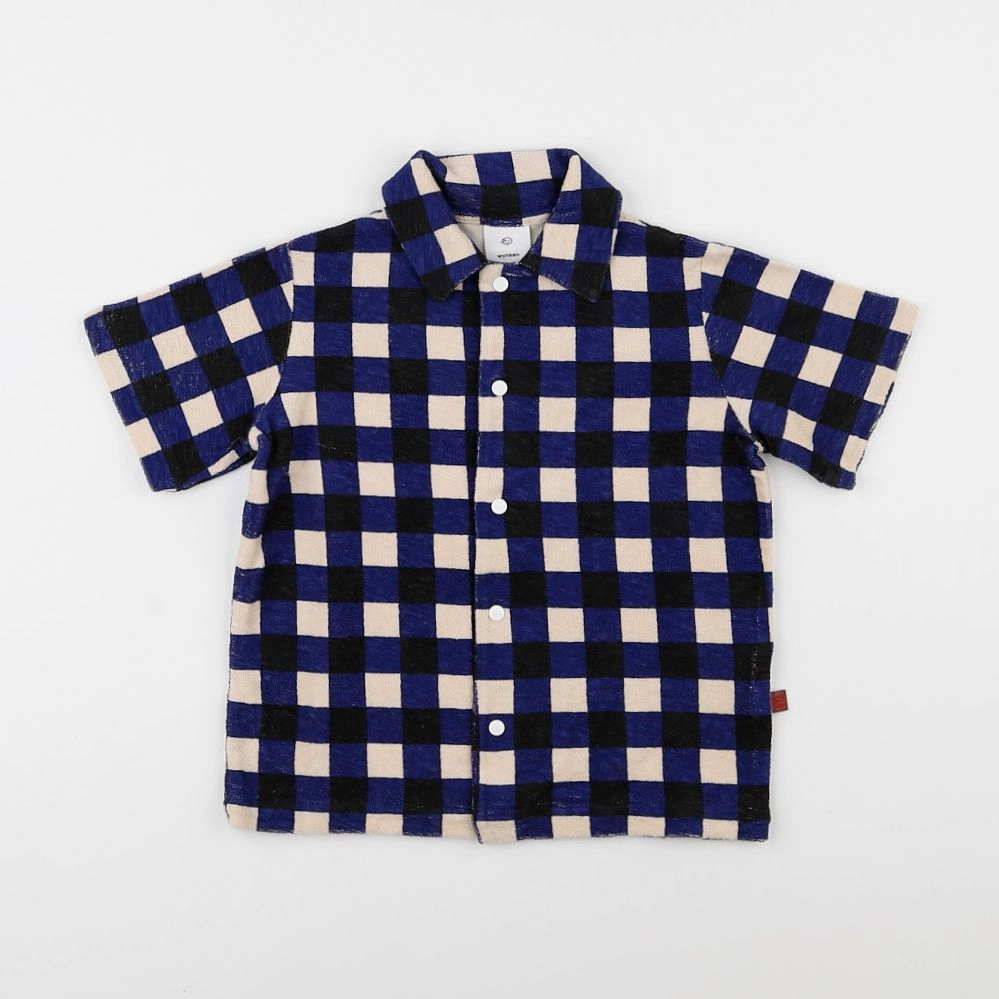 Wynken - Chemise Beach manches courtes Bleu - 2 ans