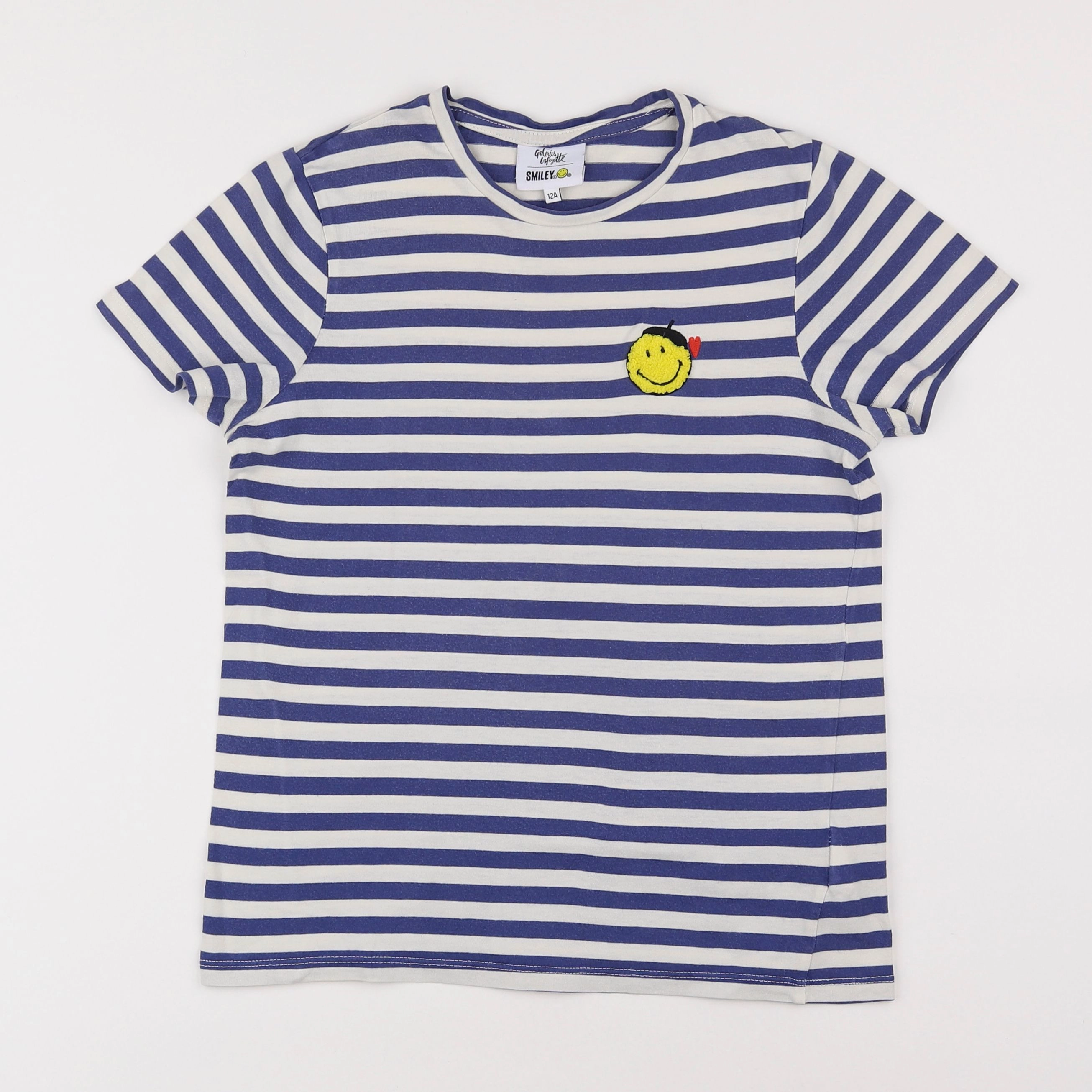 Galeries Lafayette - tee-shirt bleu - 12 ans