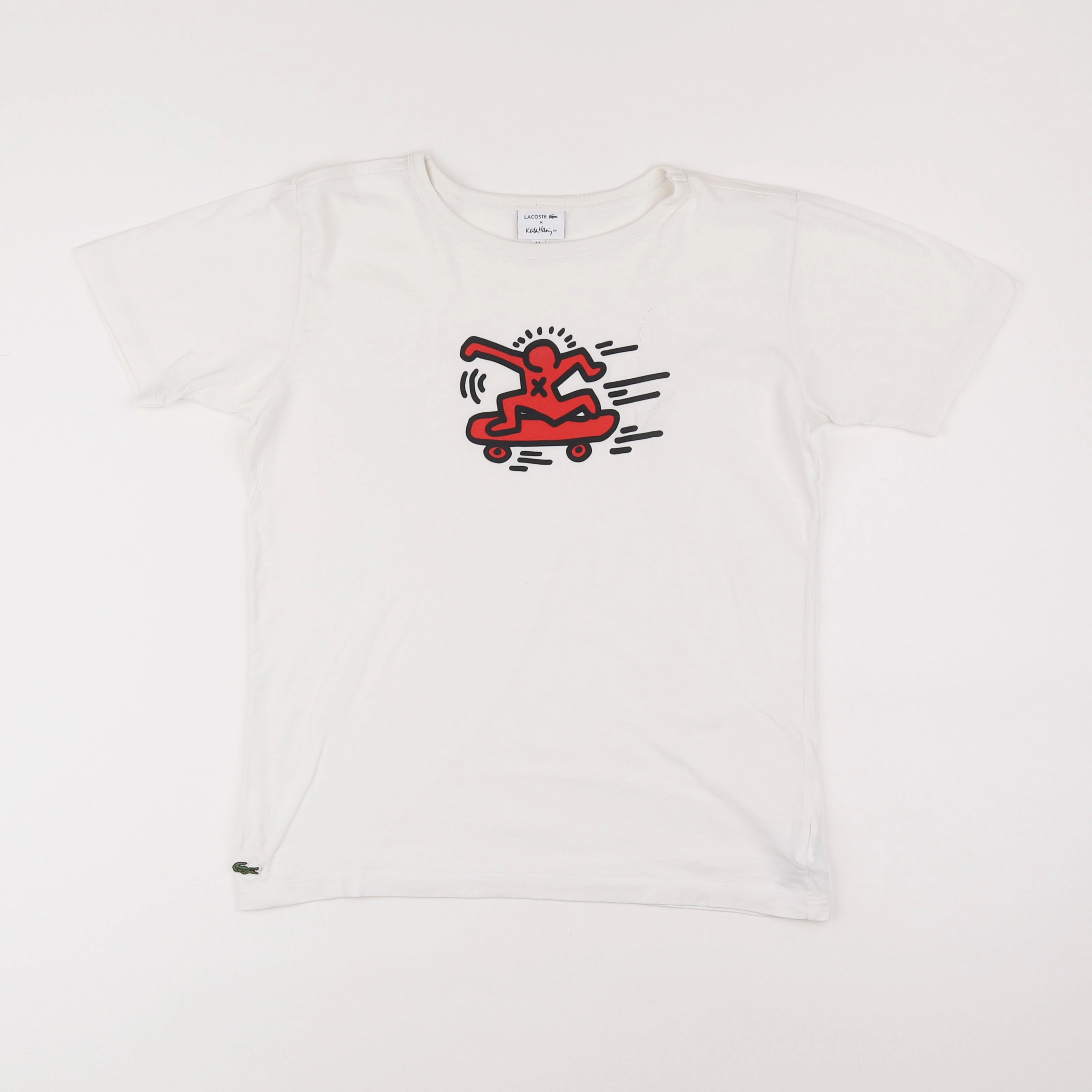 Lacoste - tee-shirt blanc - 12 ans