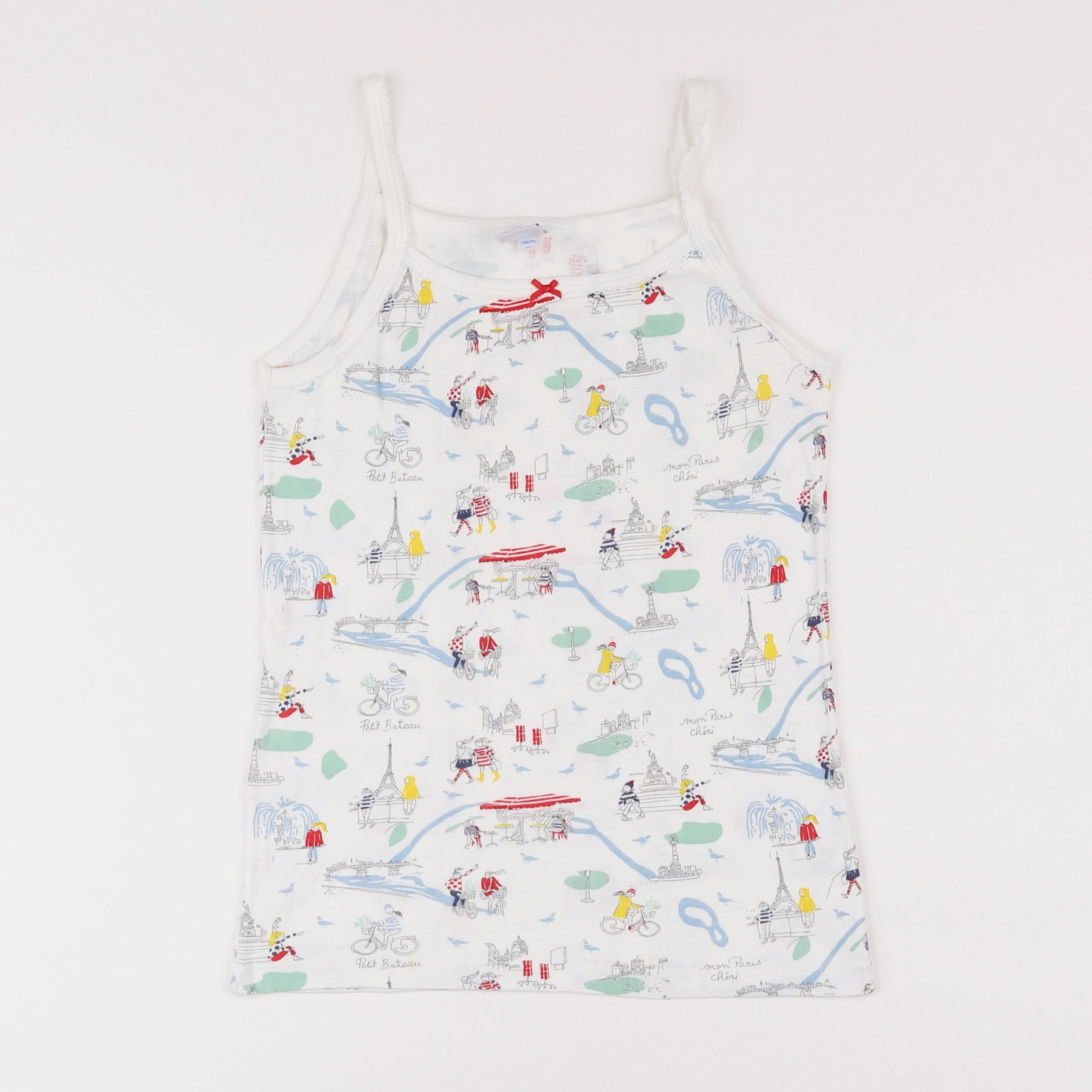 Petit Bateau - maillot de corps blanc - 12 ans