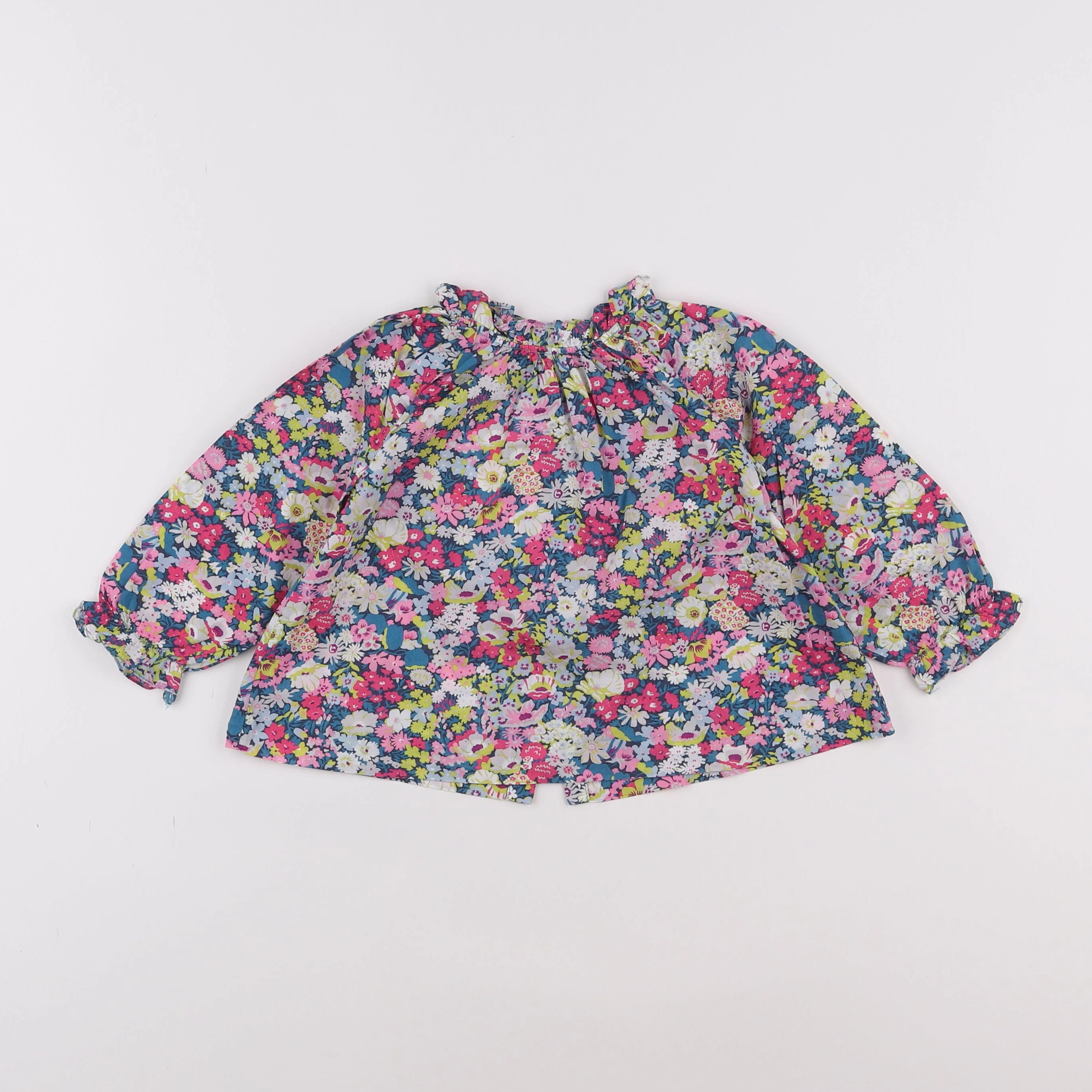 Jacadi - blouse liberty rose - 18 mois