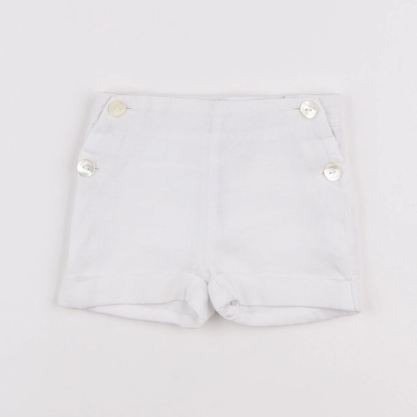 Jacadi - short blanc - 3 mois