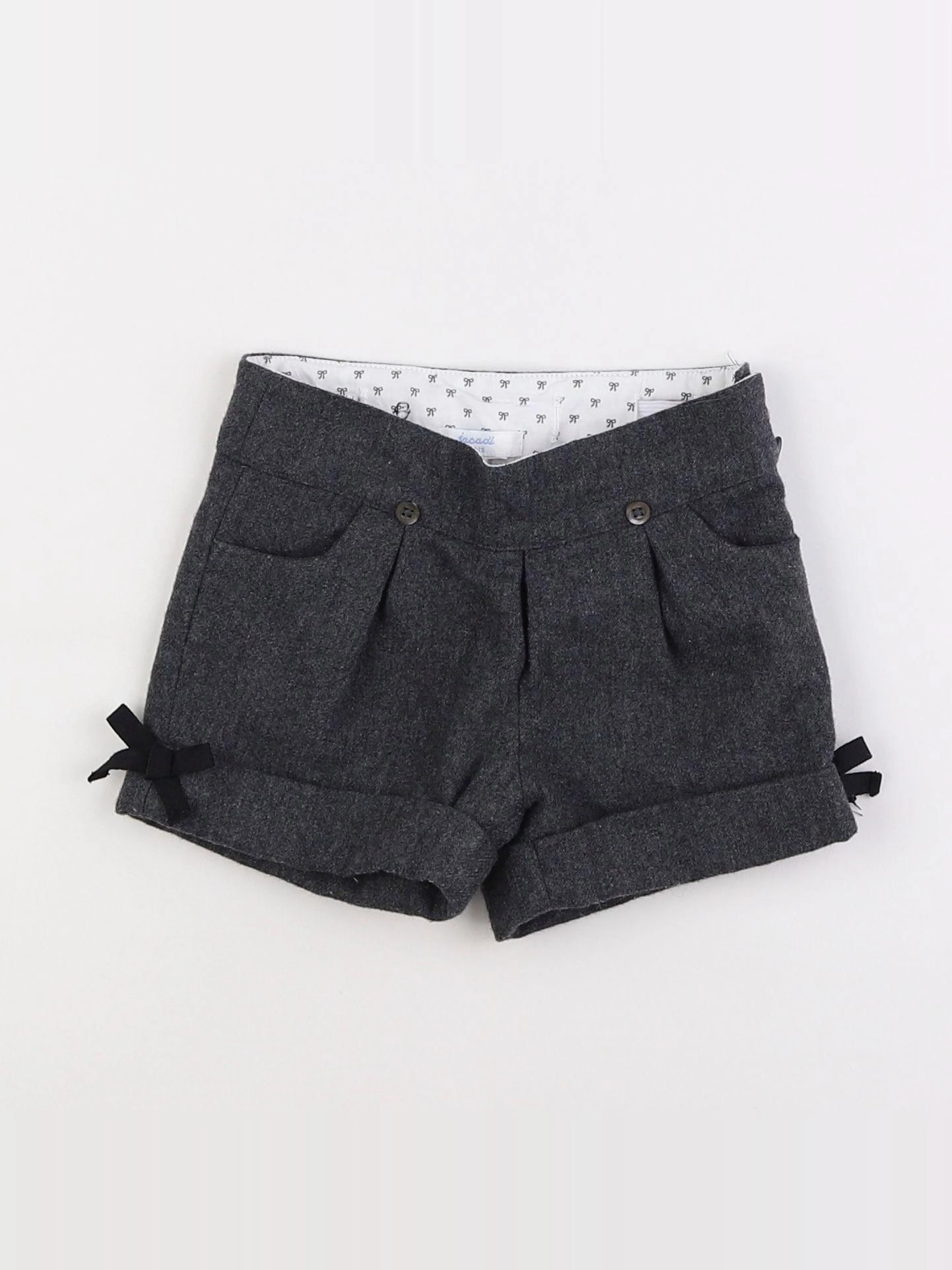 Jacadi - short gris - 6 mois