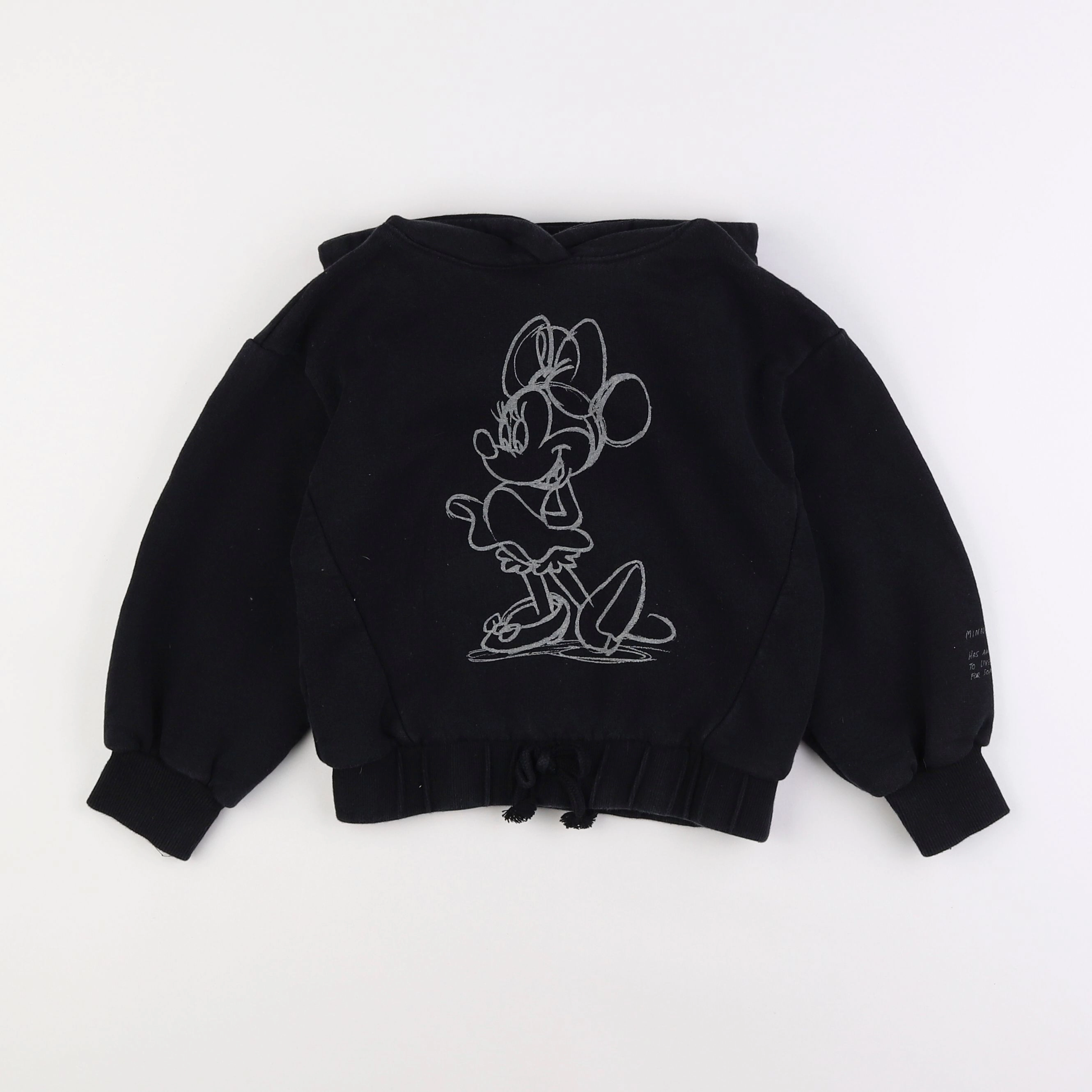 Zara - sweat noir - 7 ans