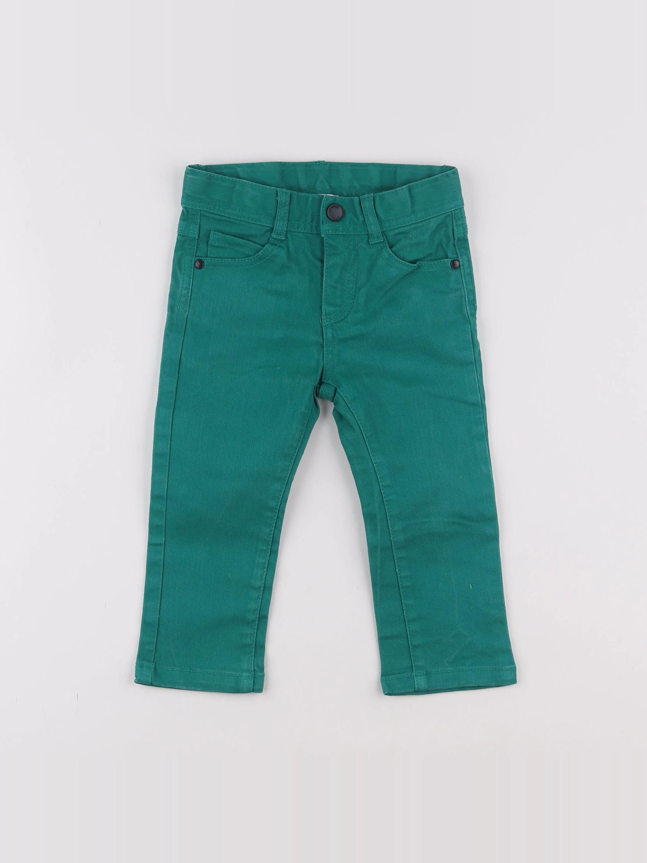 Jacadi - jean vert - 18 mois