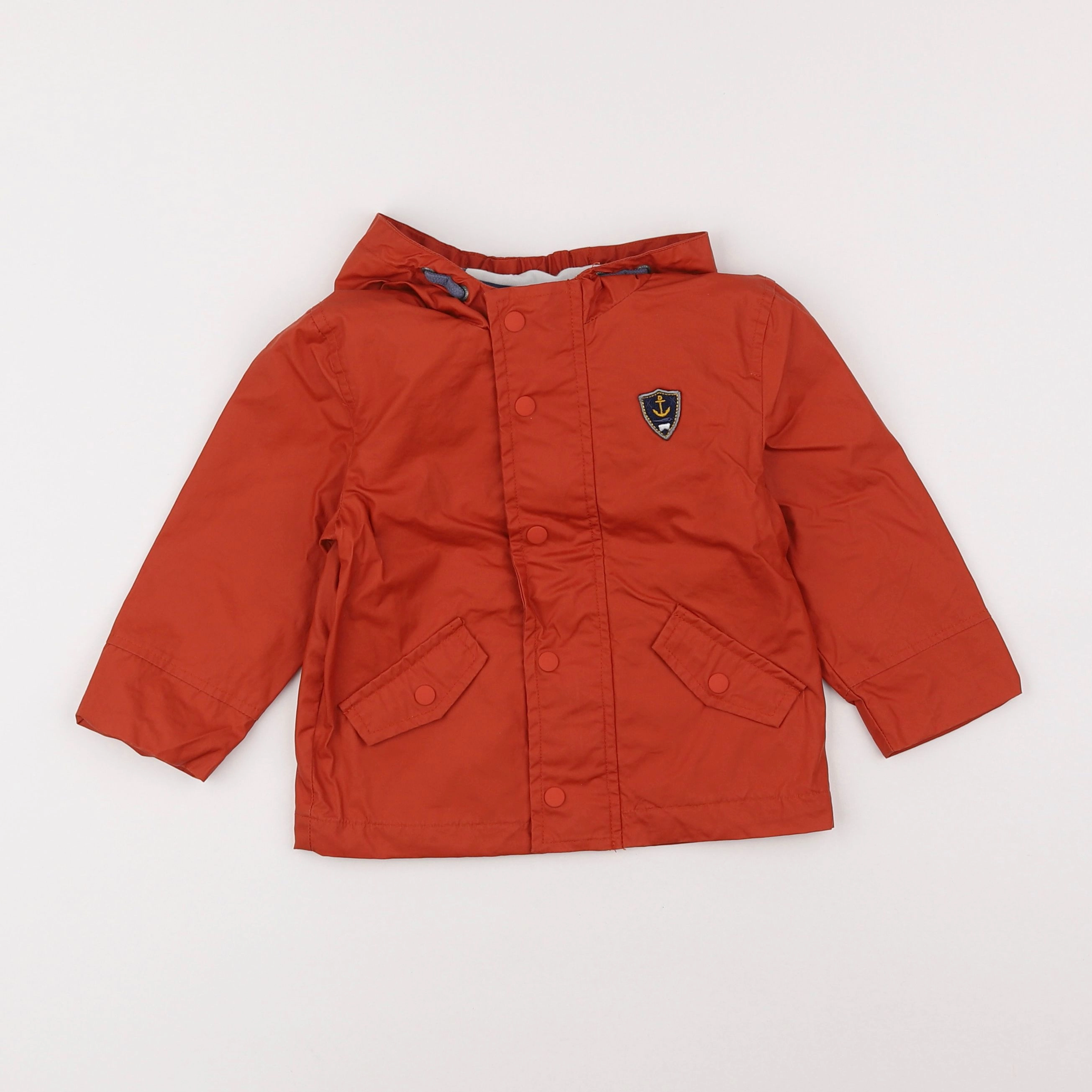 Vertbaudet - imperméable orange - 2 ans