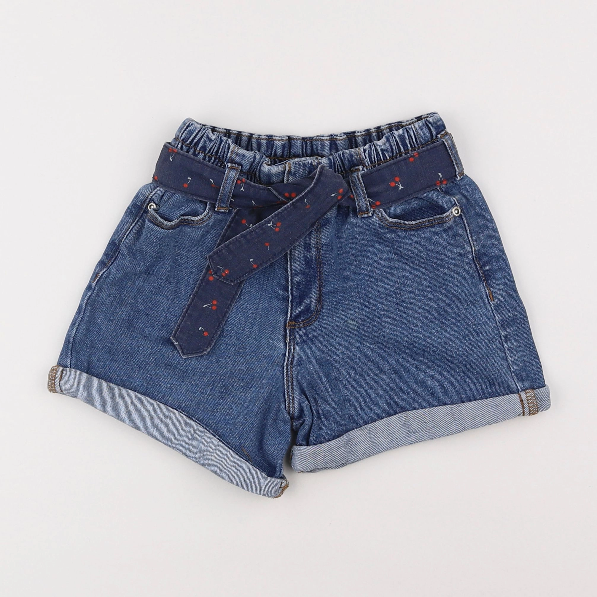 Vertbaudet - short bleu - 6 ans