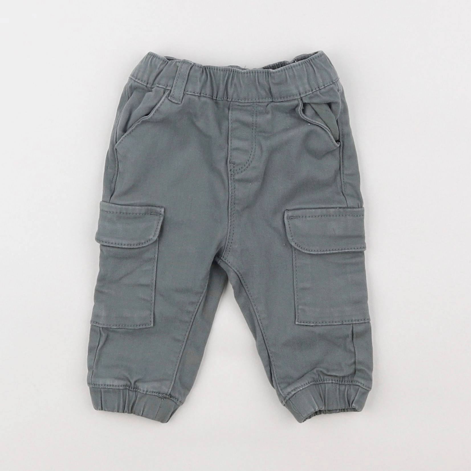 Vertbaudet - pantalon vert - 3 mois