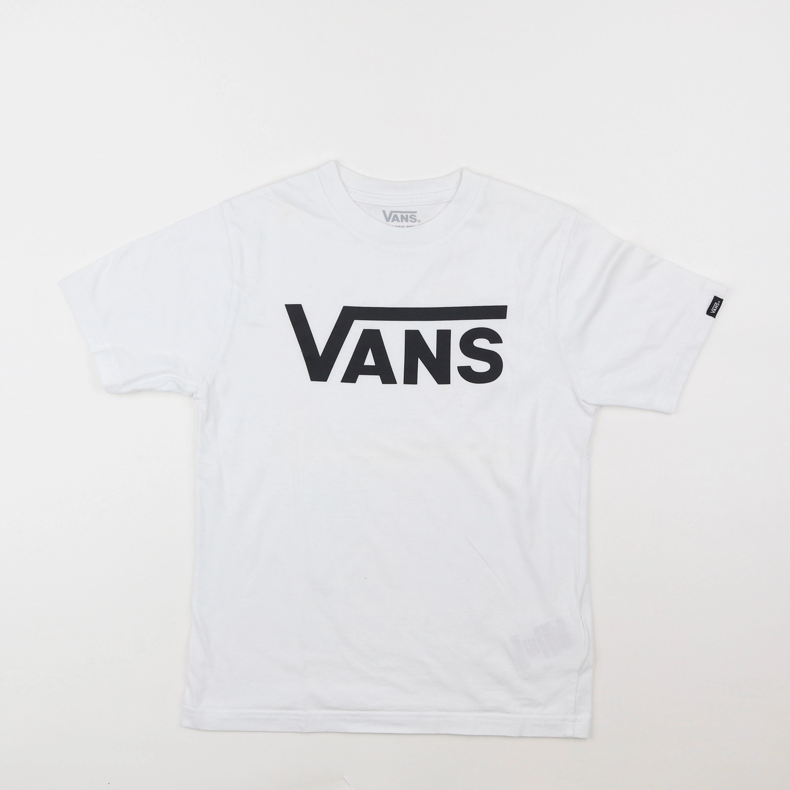 Vans - tee-shirt blanc - 8/10 ans