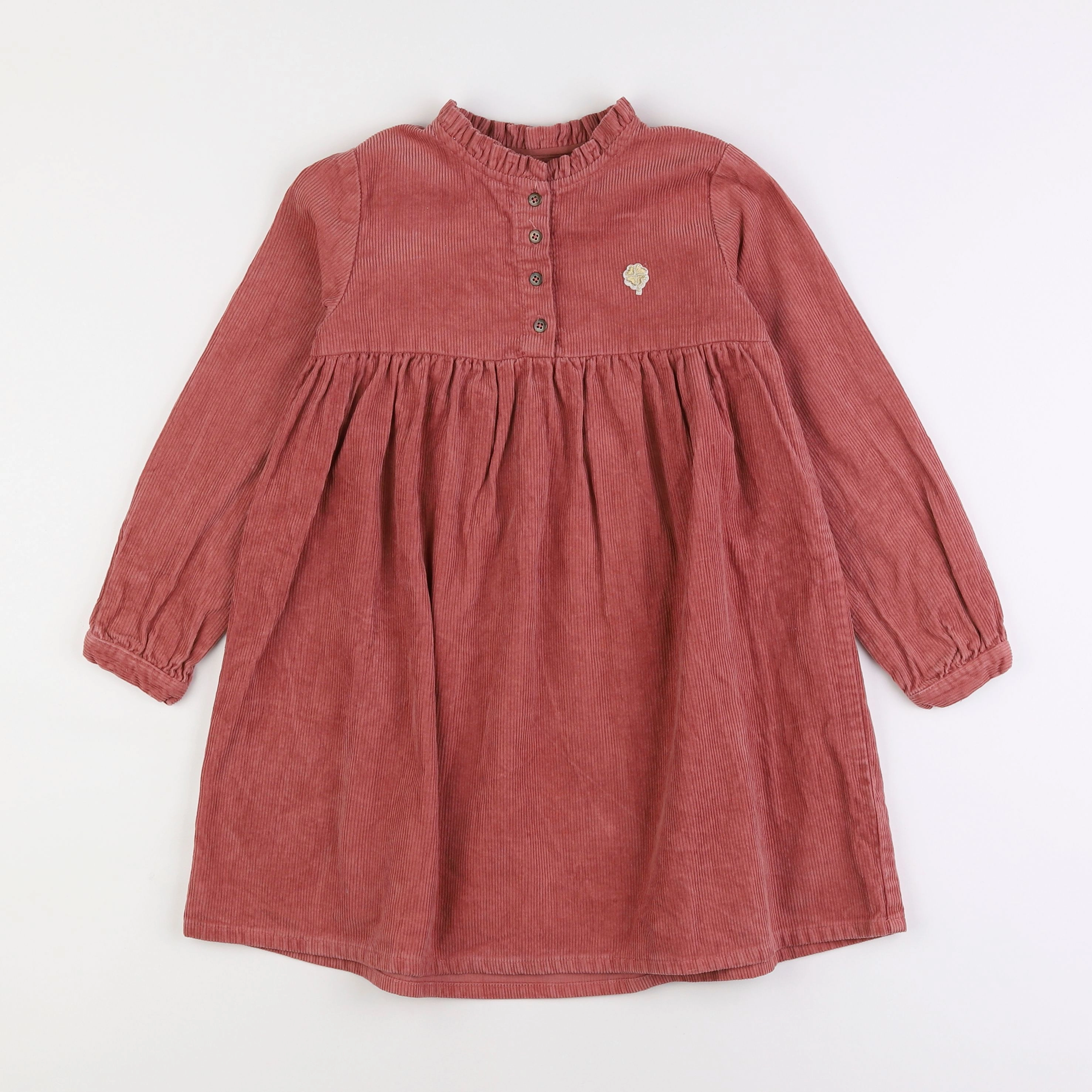 Vertbaudet - robe rose - 8 ans