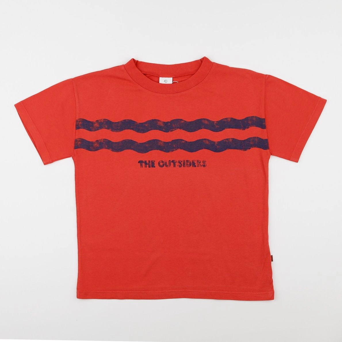 Wynken - Tee-shirt Wave Rouge Bleu - 10 ans