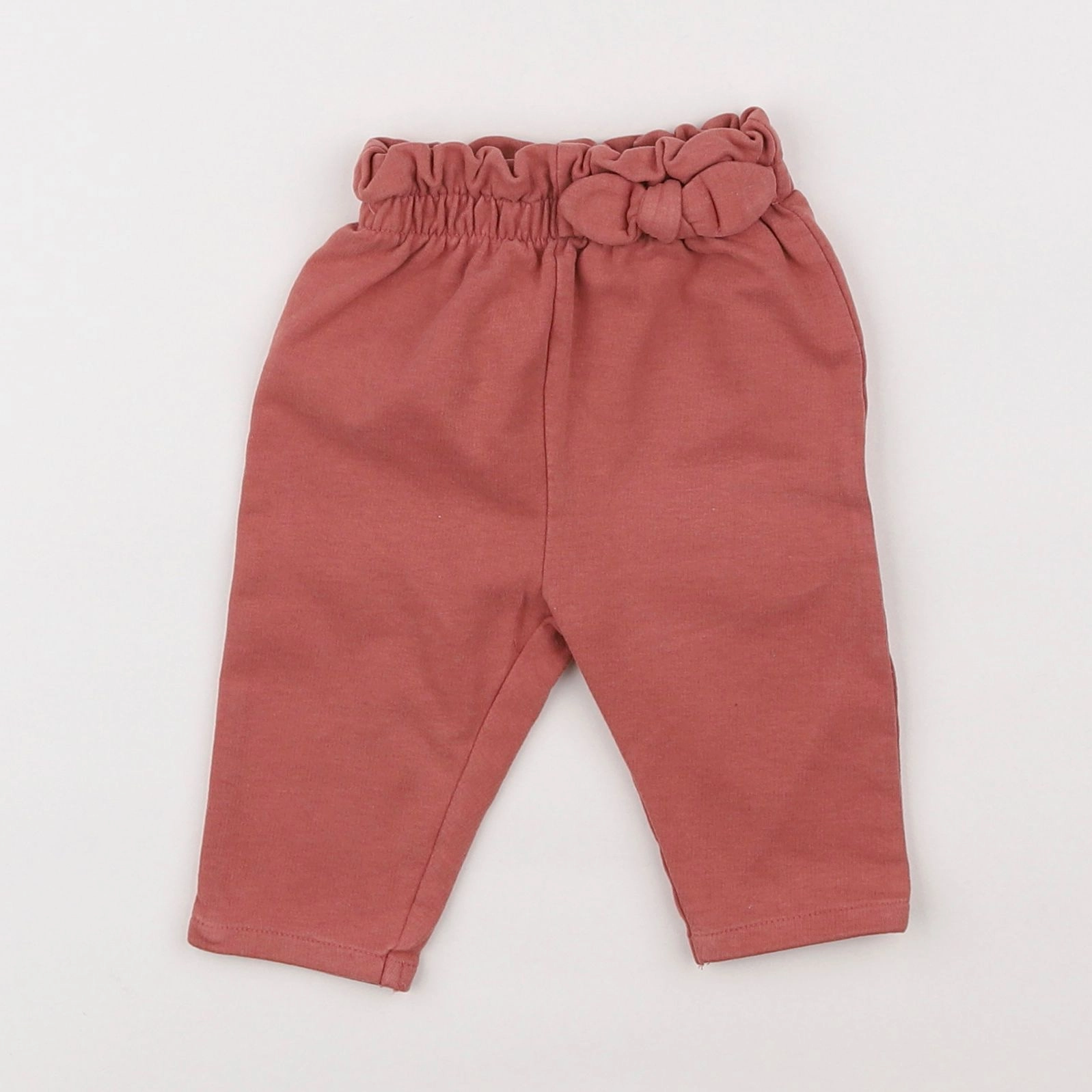 Vertbaudet - pantalon rouge - 3 mois